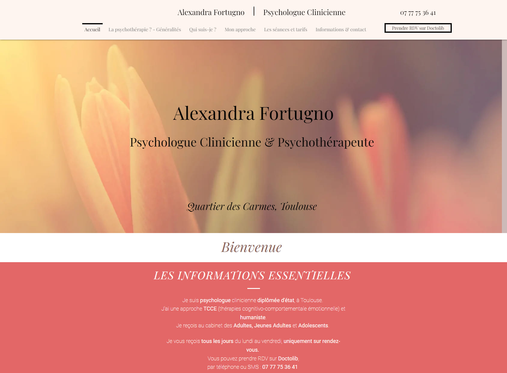 Alexandra FORTUGNO | Psychologue et Psychothérapeute | Toulouse Carmes