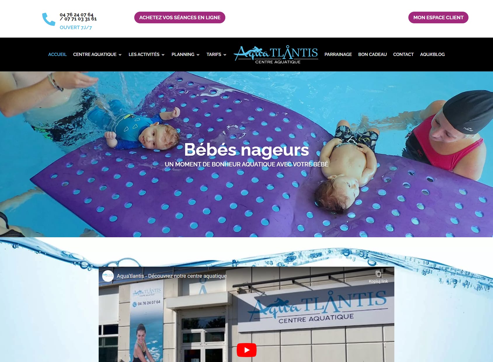 Aqua'tlantis - Aquatic Center Grenoble