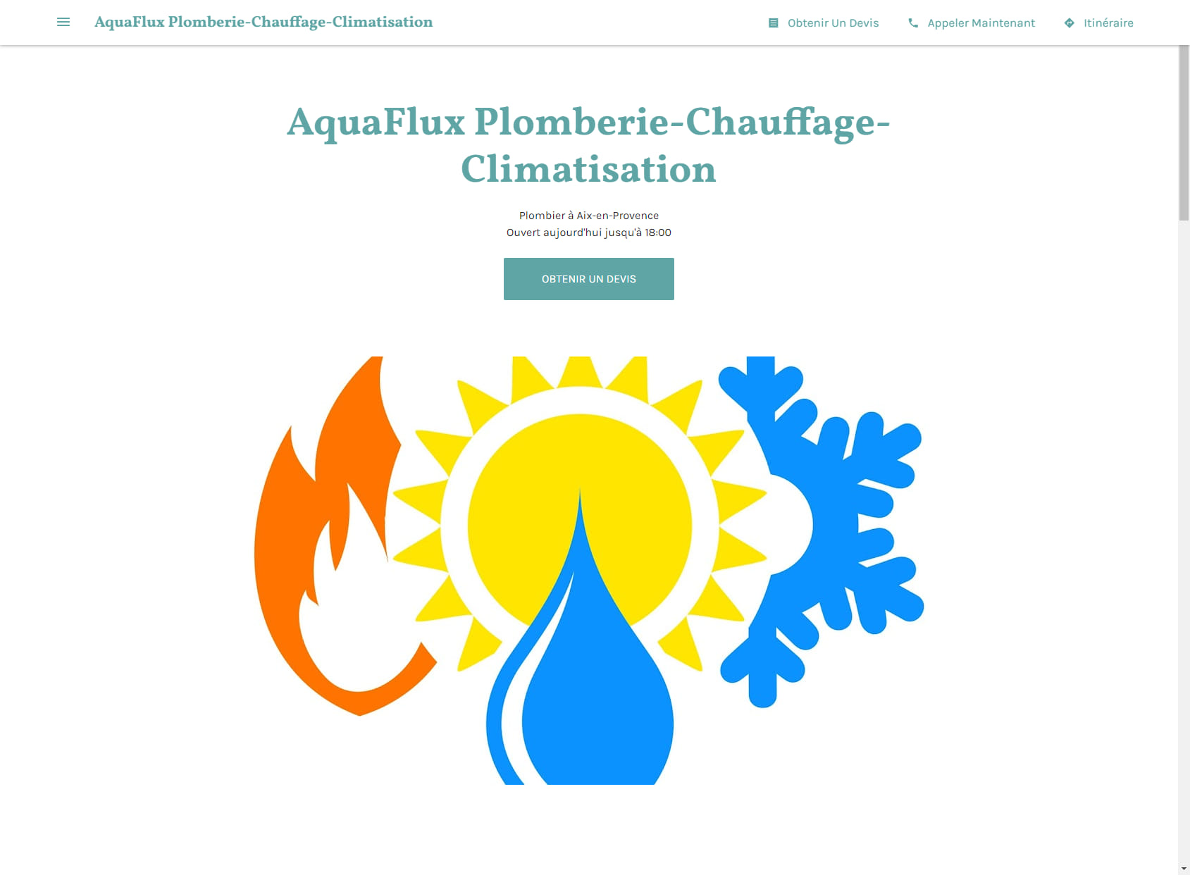 AquaFlux Plomberie-Chauffage-Climatisation