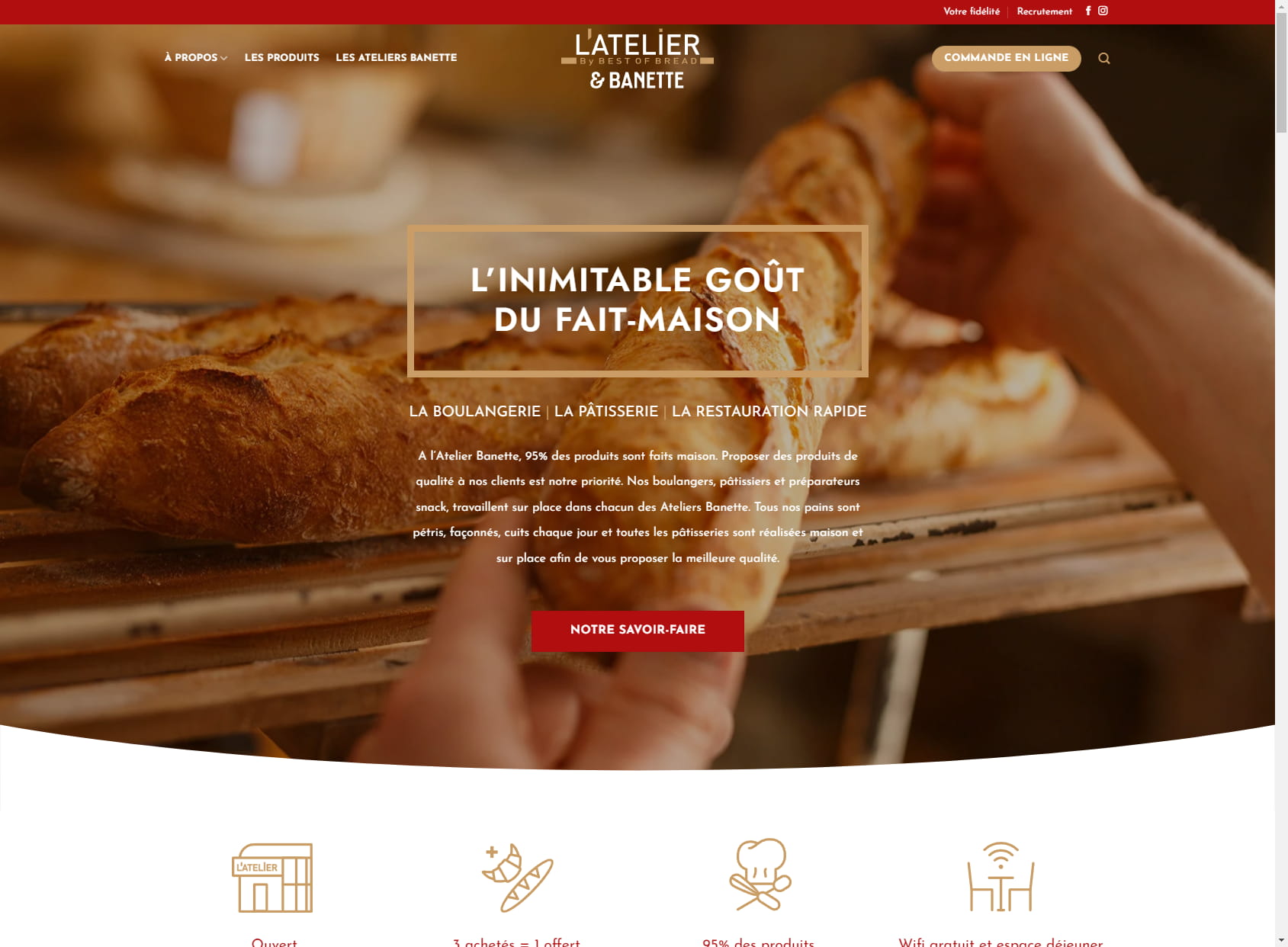 L'Atelier Banette Montpellier : Boulangerie, Pâtisserie, Restauration Rapide