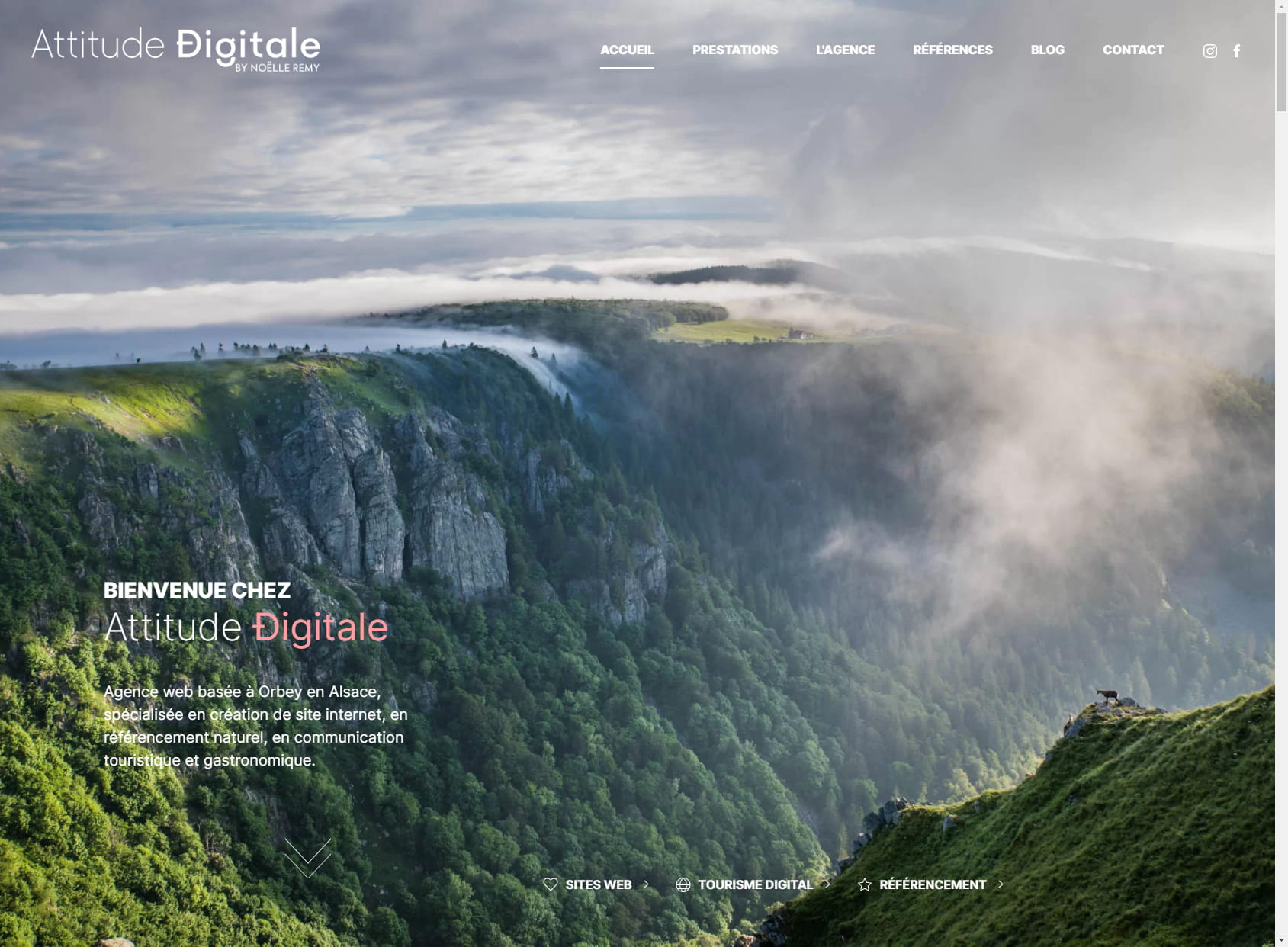 Attitude Digitale By Noëlle Remy - Sites internet, référencement et webmarketing tourisme