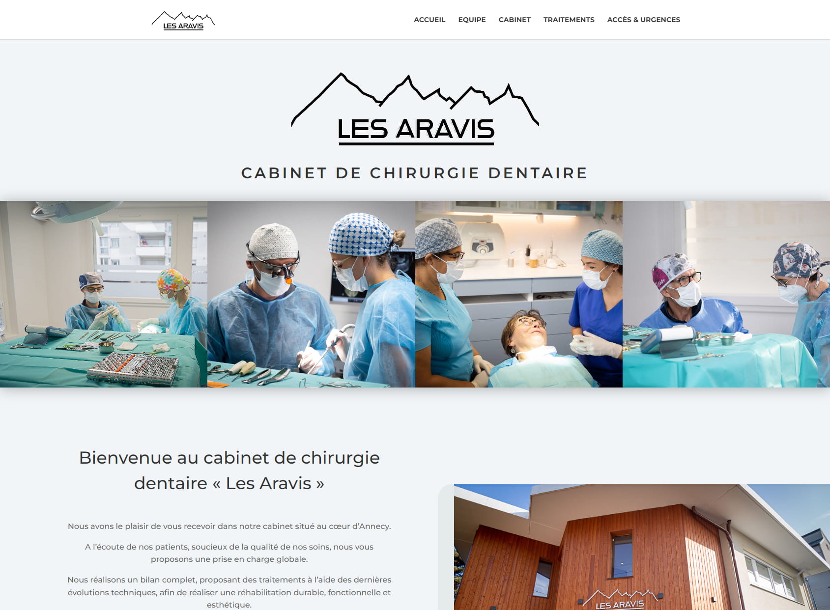 Cabinet de Chirurgie Dentaire Les Aravis - Dr Lescure, Dr Jung, Dr Truscello, Dr Bertoni