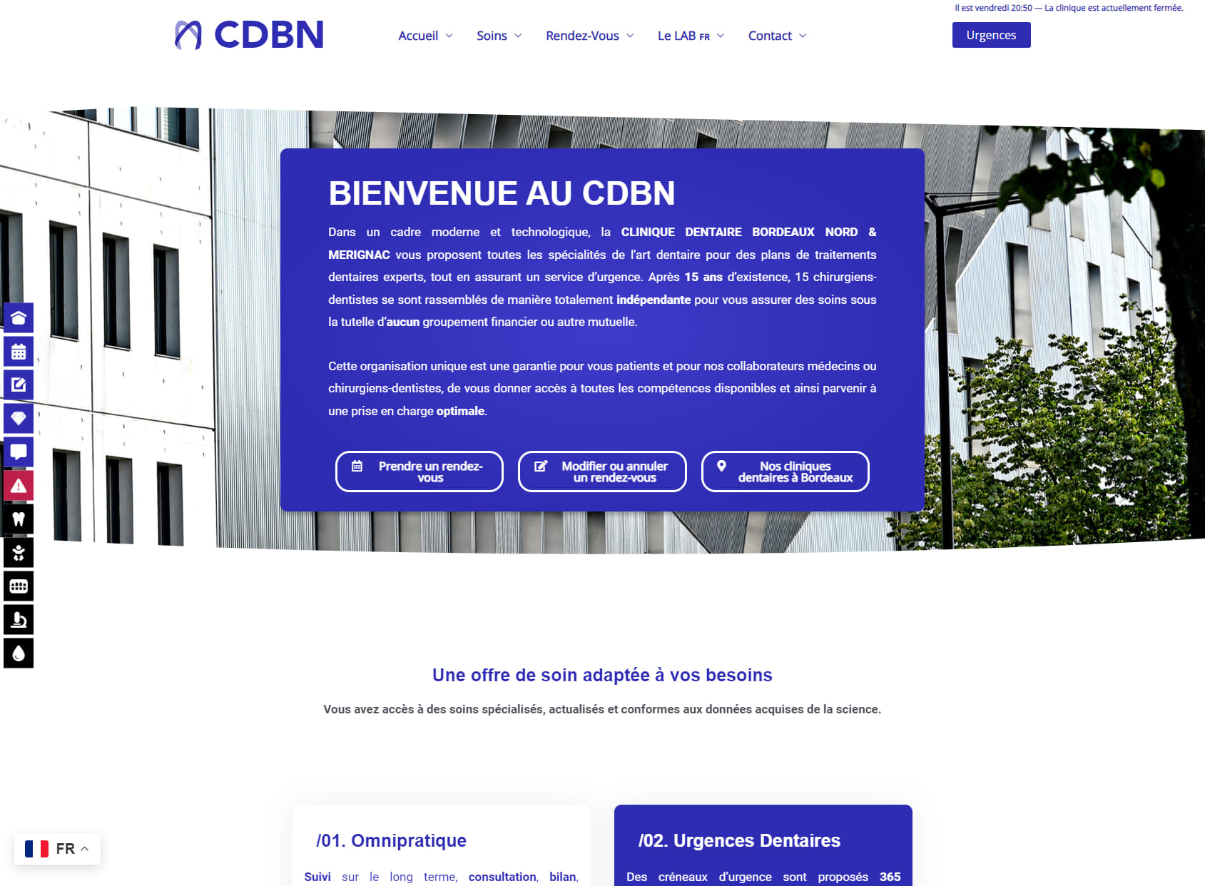 CDBN Clinique Dentaire Bordeaux Nord