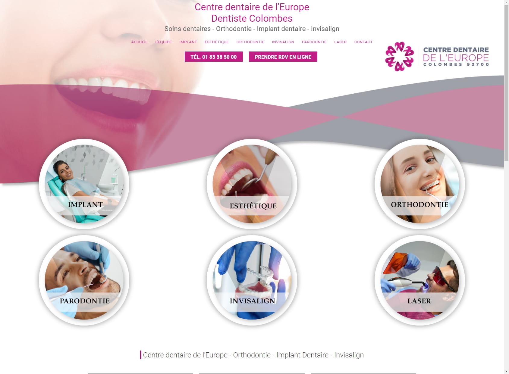 Centre Dentaire de l'Europe Dentiste Colombes