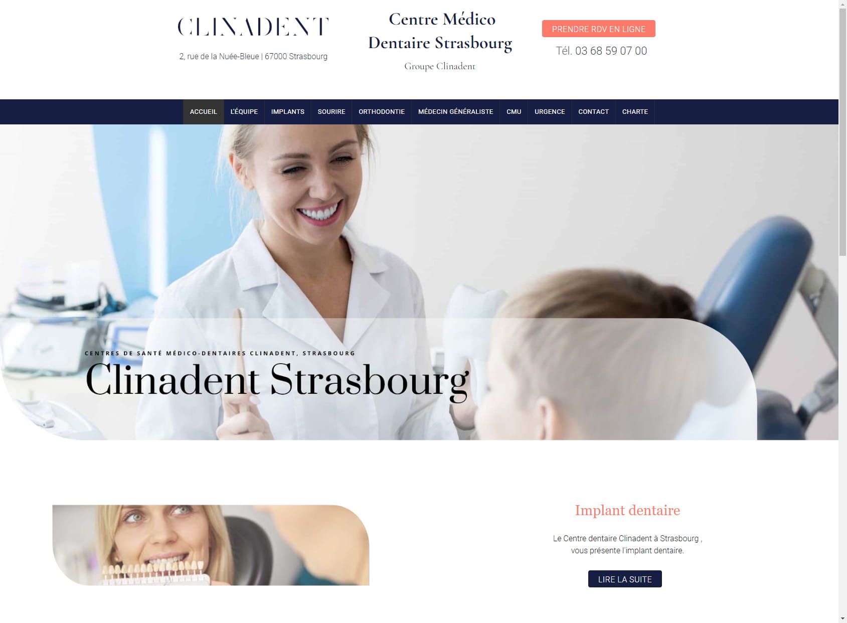 Clinadent - Centre Médico-Dentaire, Strasbourg La Nuée-Bleue
