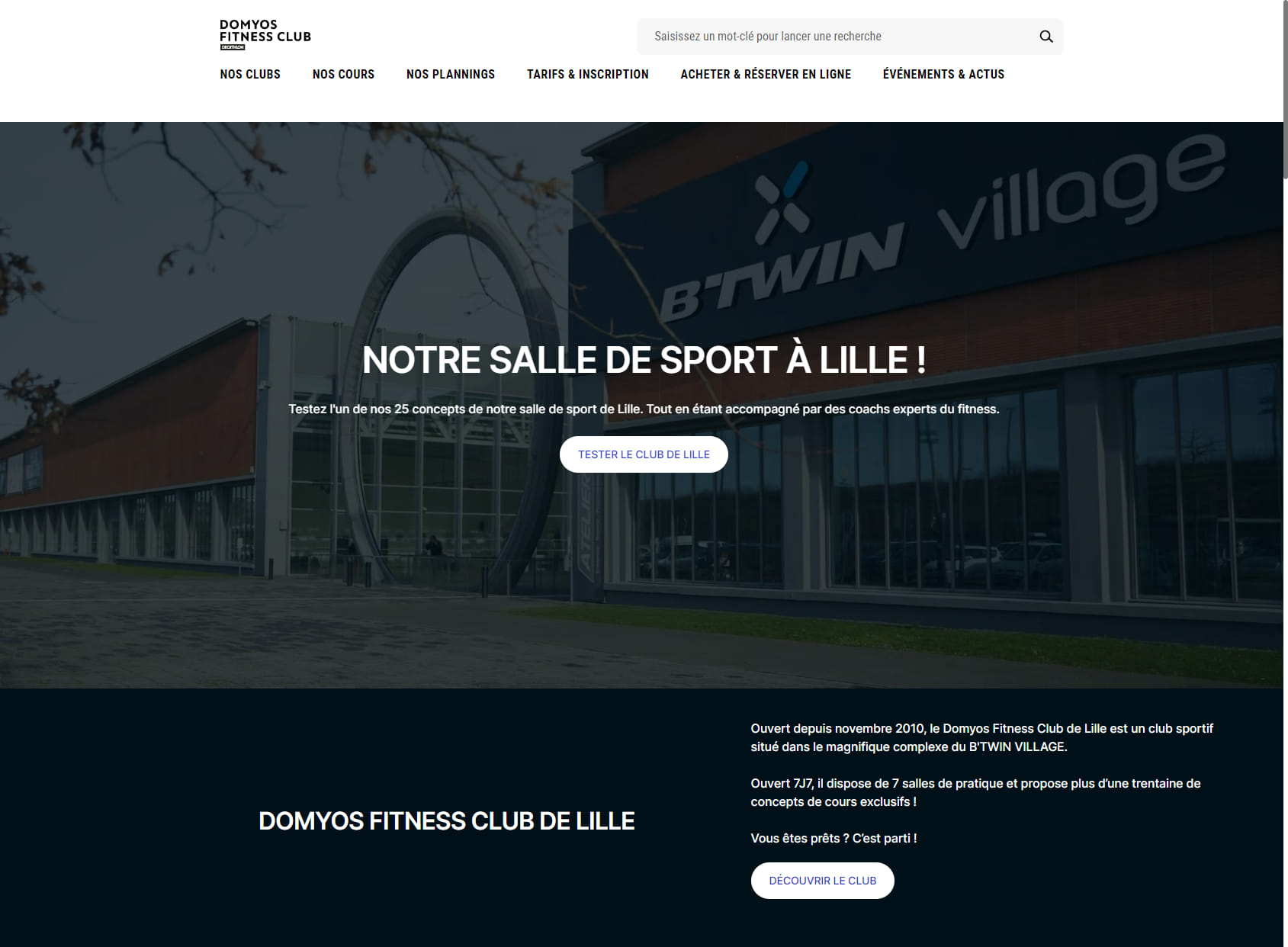 Domyos Club Lille