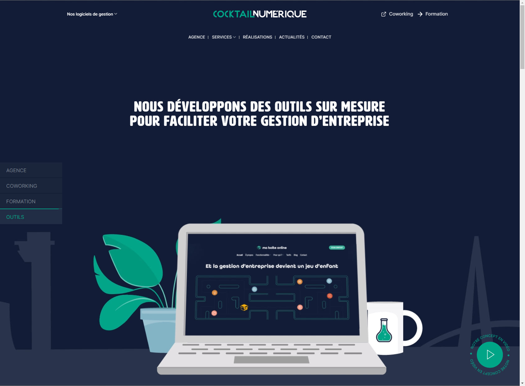 Cocktail Numérique – Agence web & communication