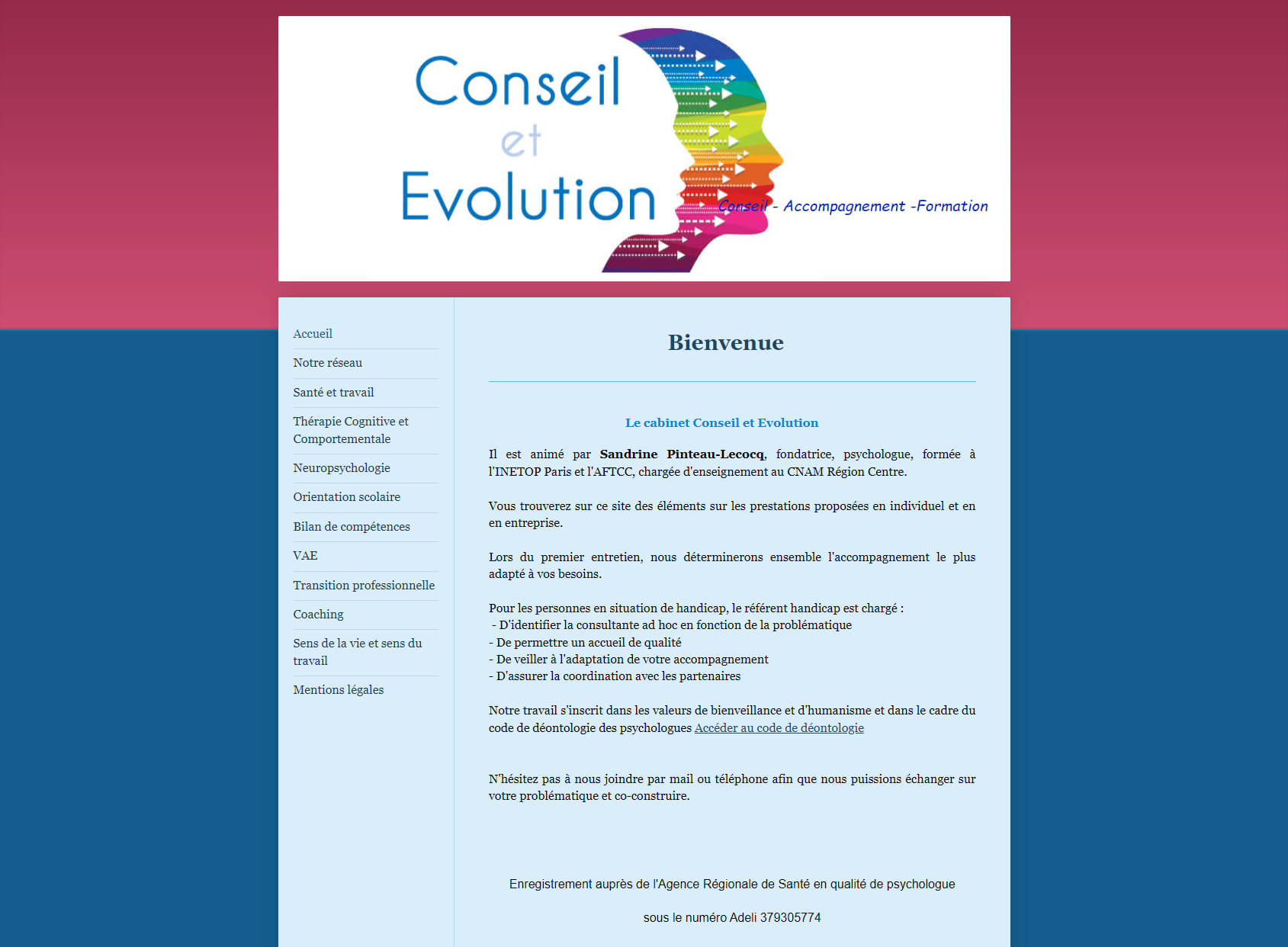 Conseil et Evolution - Sandrine Pinteau Lecocq