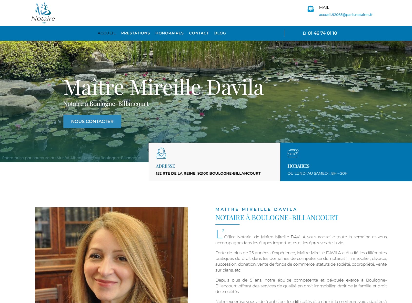 Mireille DAVILA - Notaire