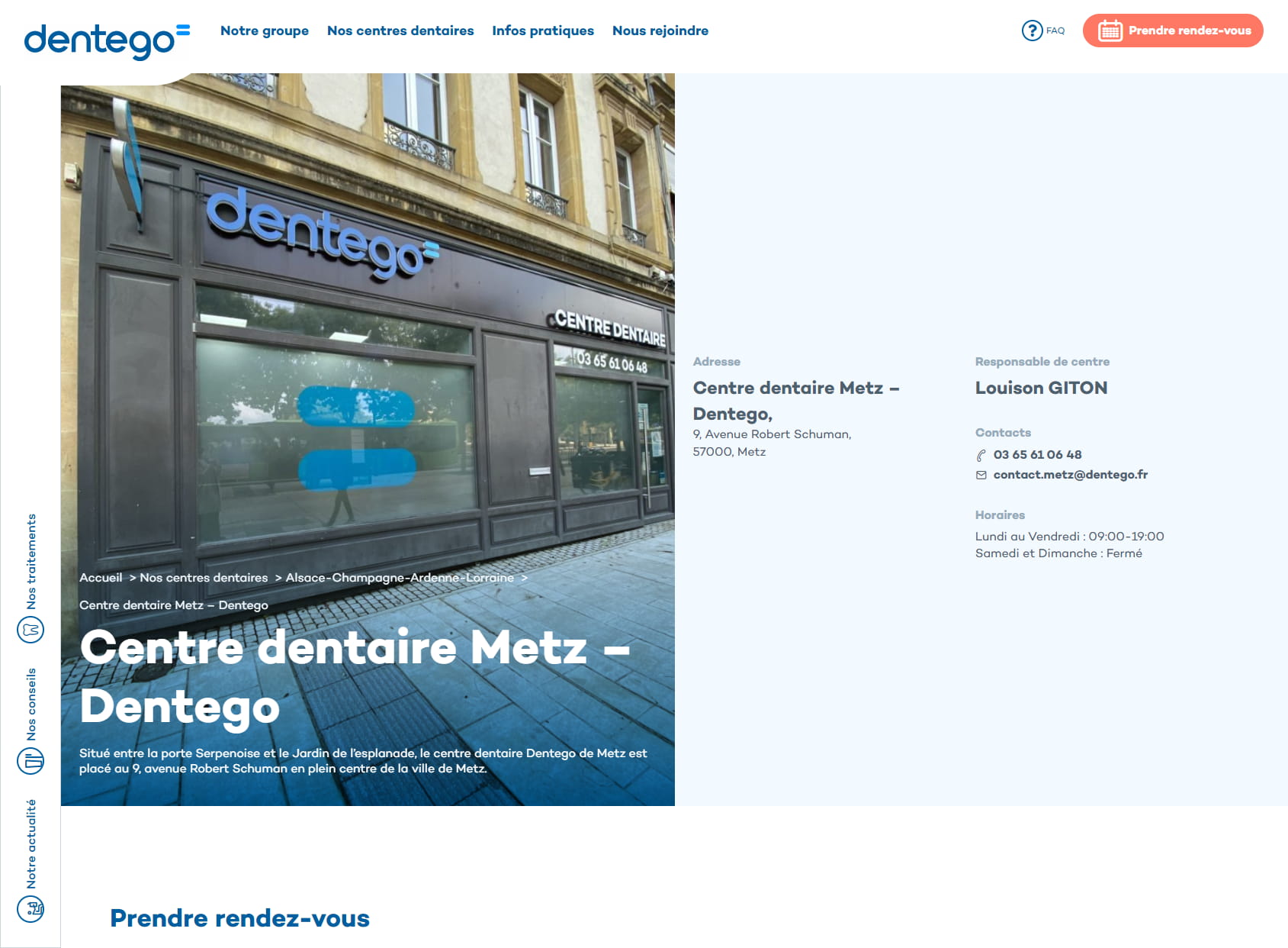 Centre dentaire Metz - Dentego