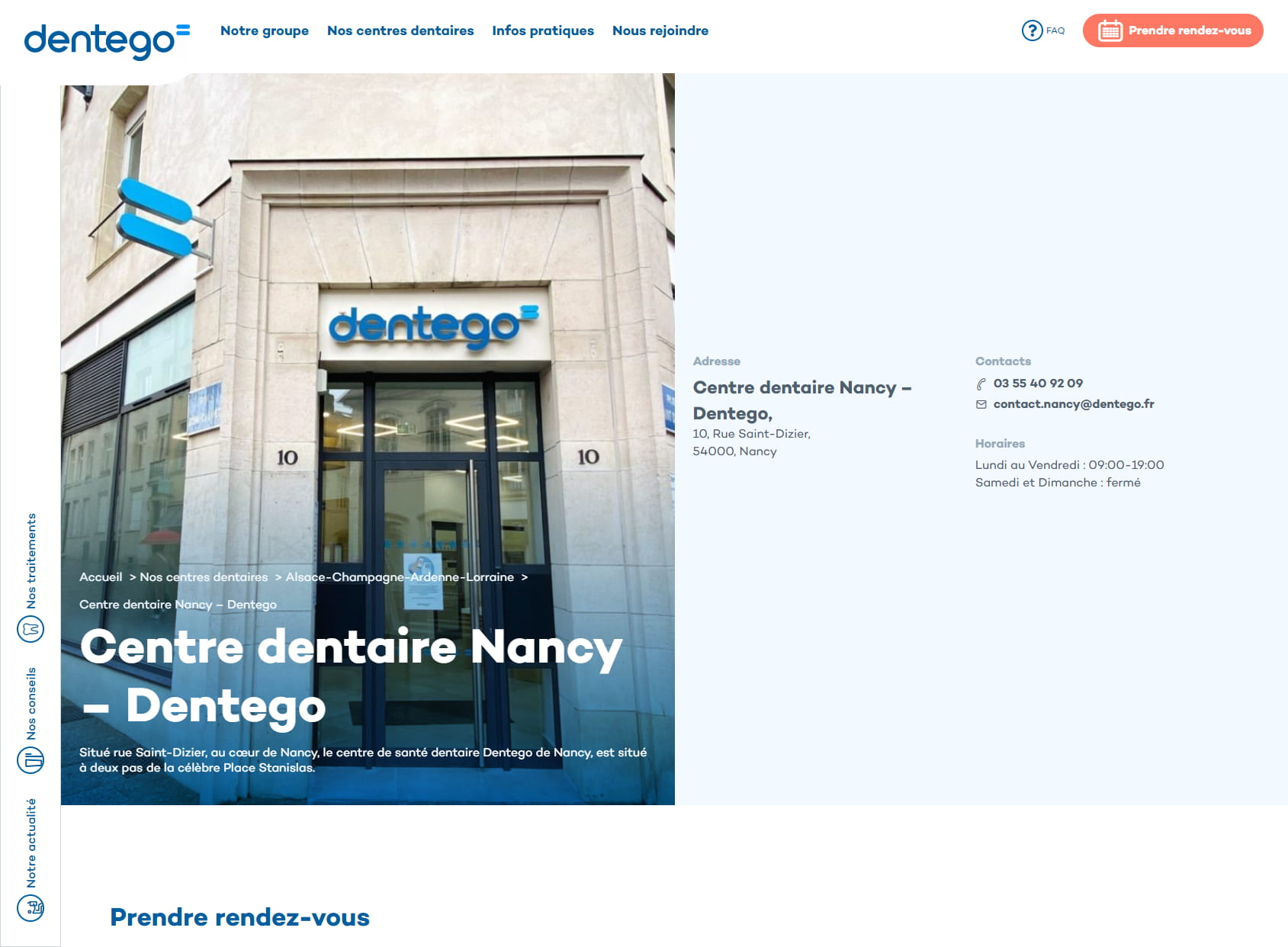 Centre dentaire Nancy - Dentego