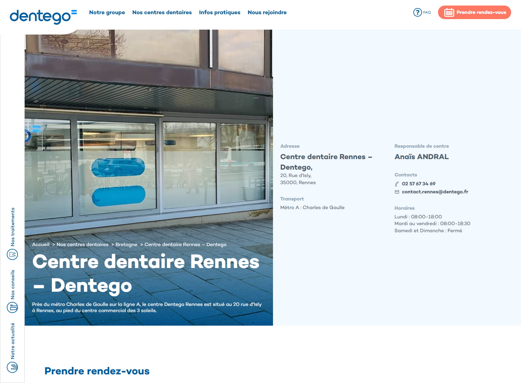 Centre Dentaire Rennes : Dentiste Rennes - Dentego