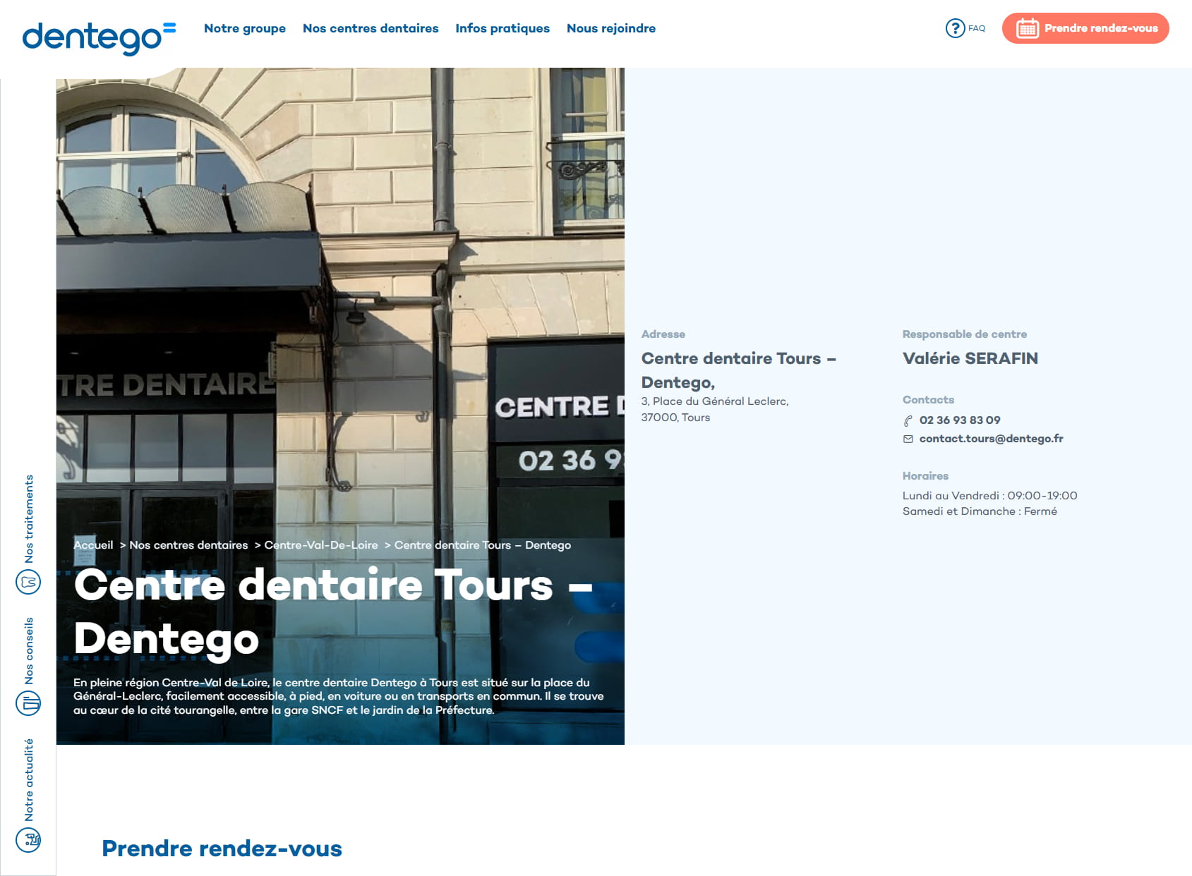 Centre dentaire Tours - Dentego