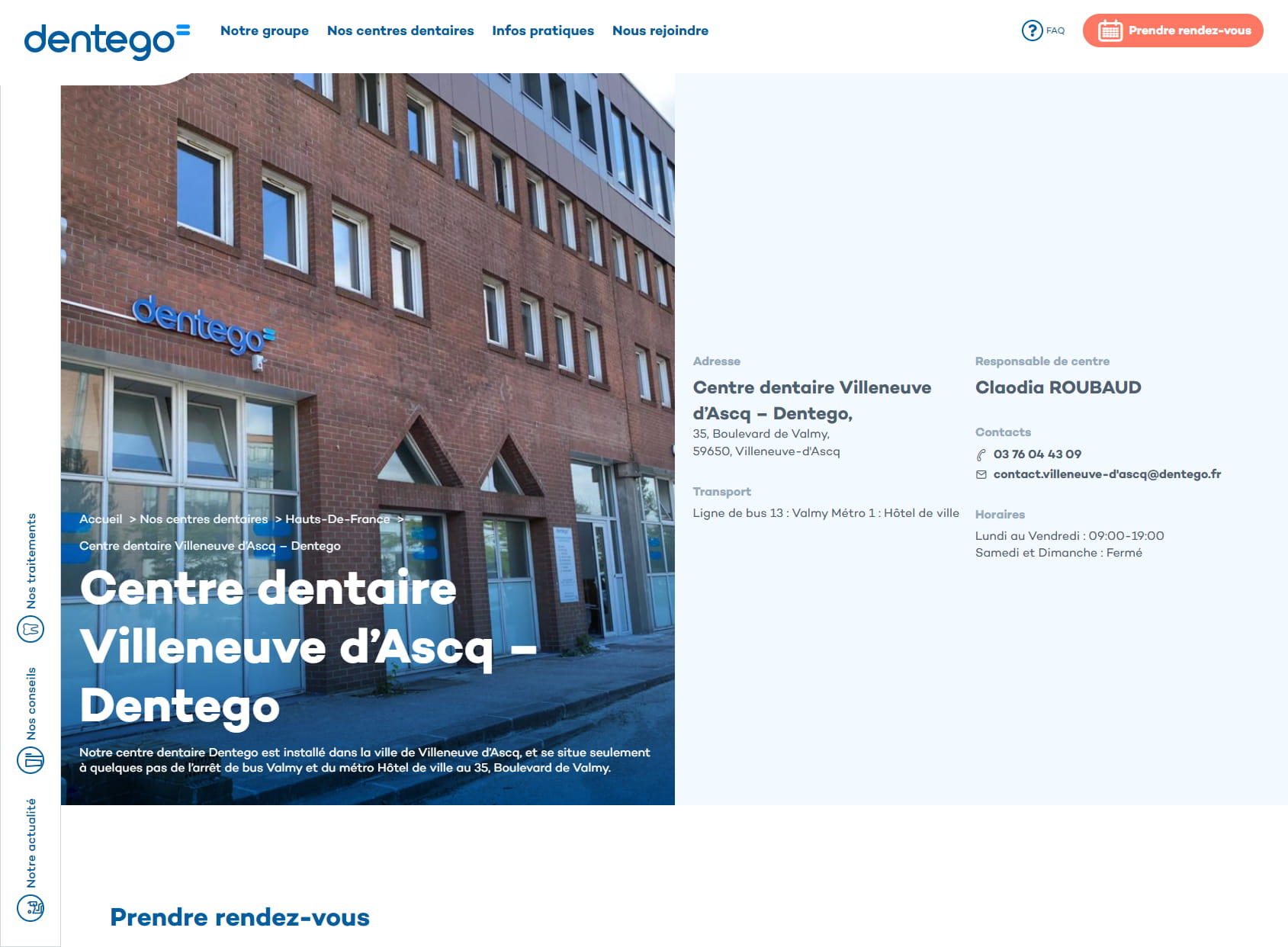 Centre Dentaire Villeneuve d'Ascq : Dentiste Villeneuve d'Ascq - Dentego