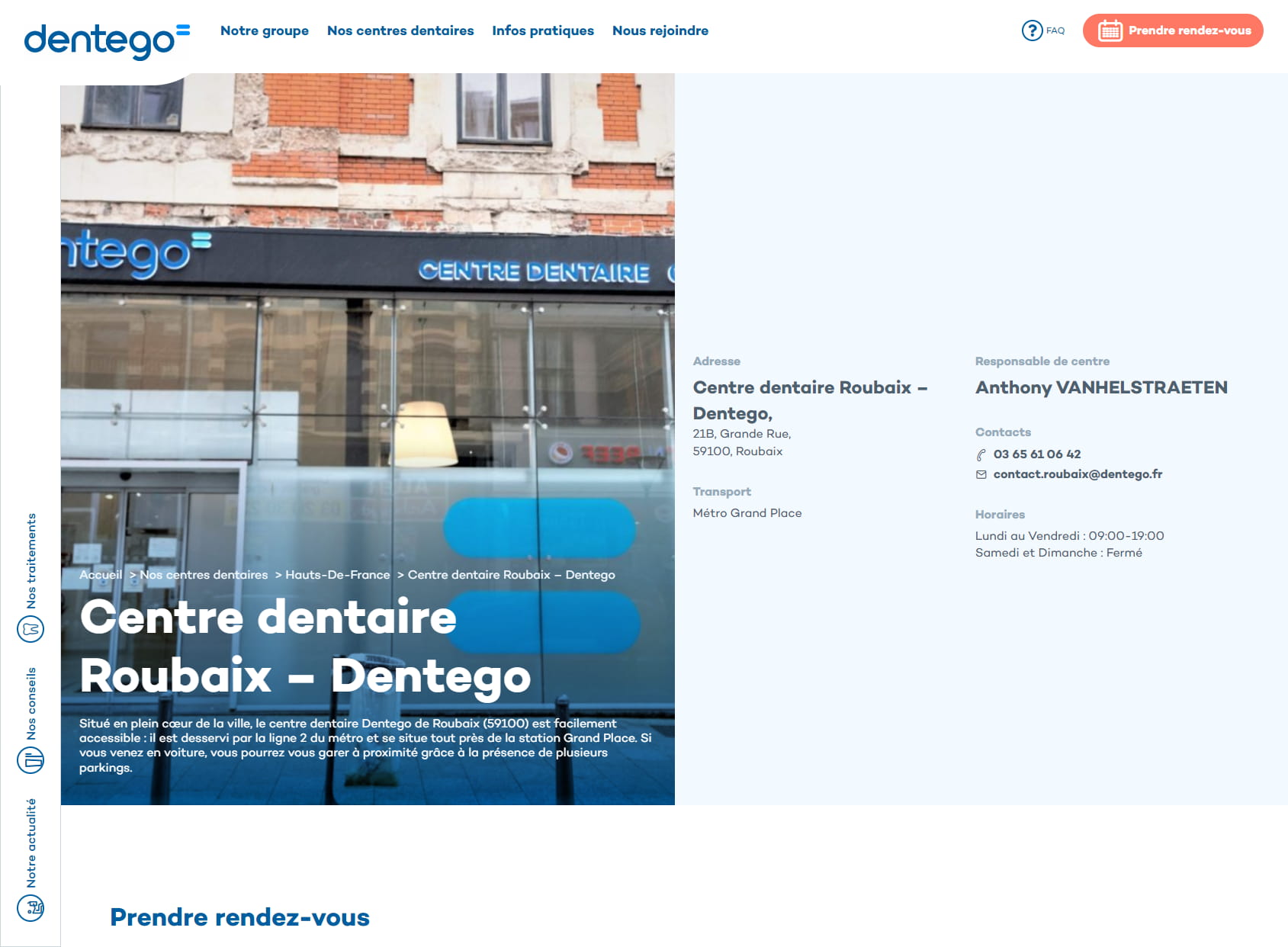 Centre Dentaire Roubaix : Dentiste et Cabinet d'orthodontie Roubaix - Dentego
