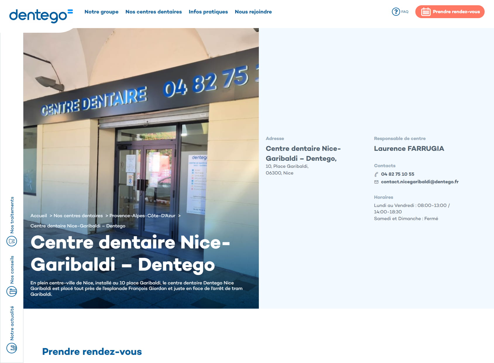 Centre Dentaire Nice Garibaldi : Dentiste Nice - Dentego