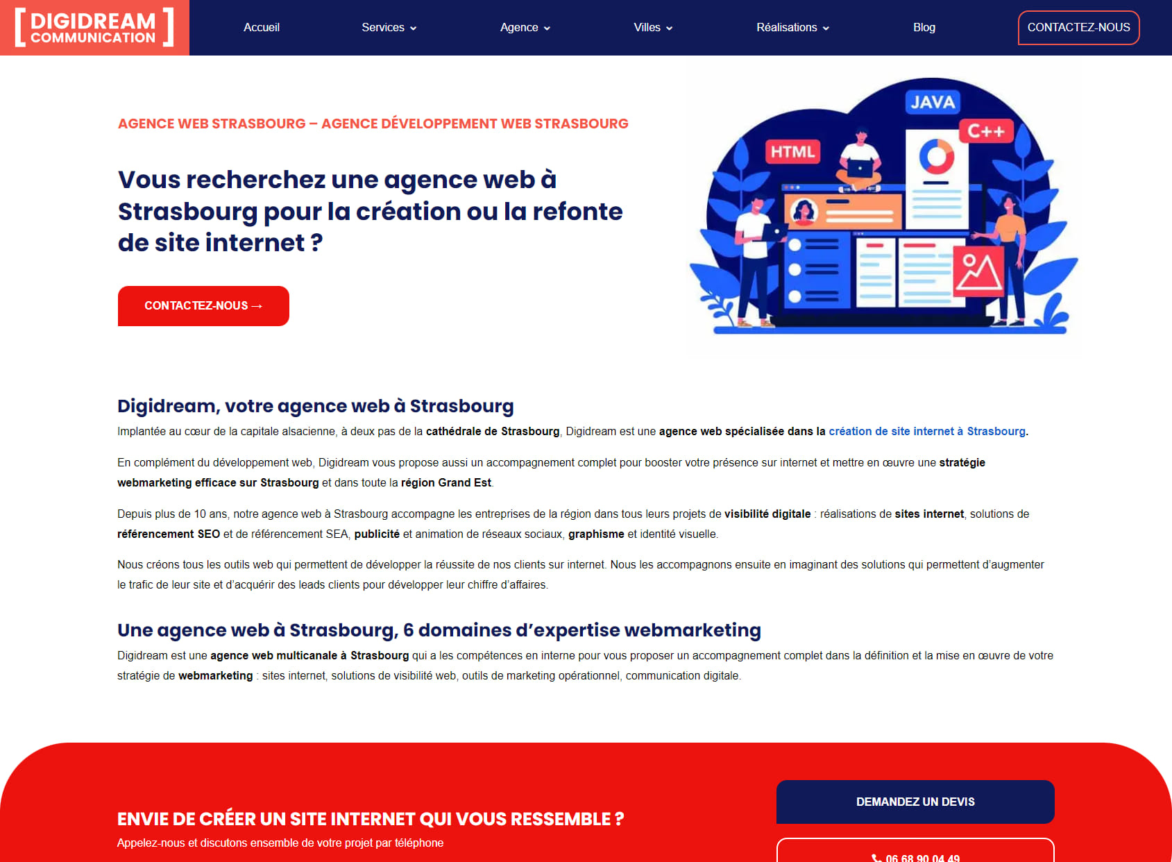 Agence web Digidream