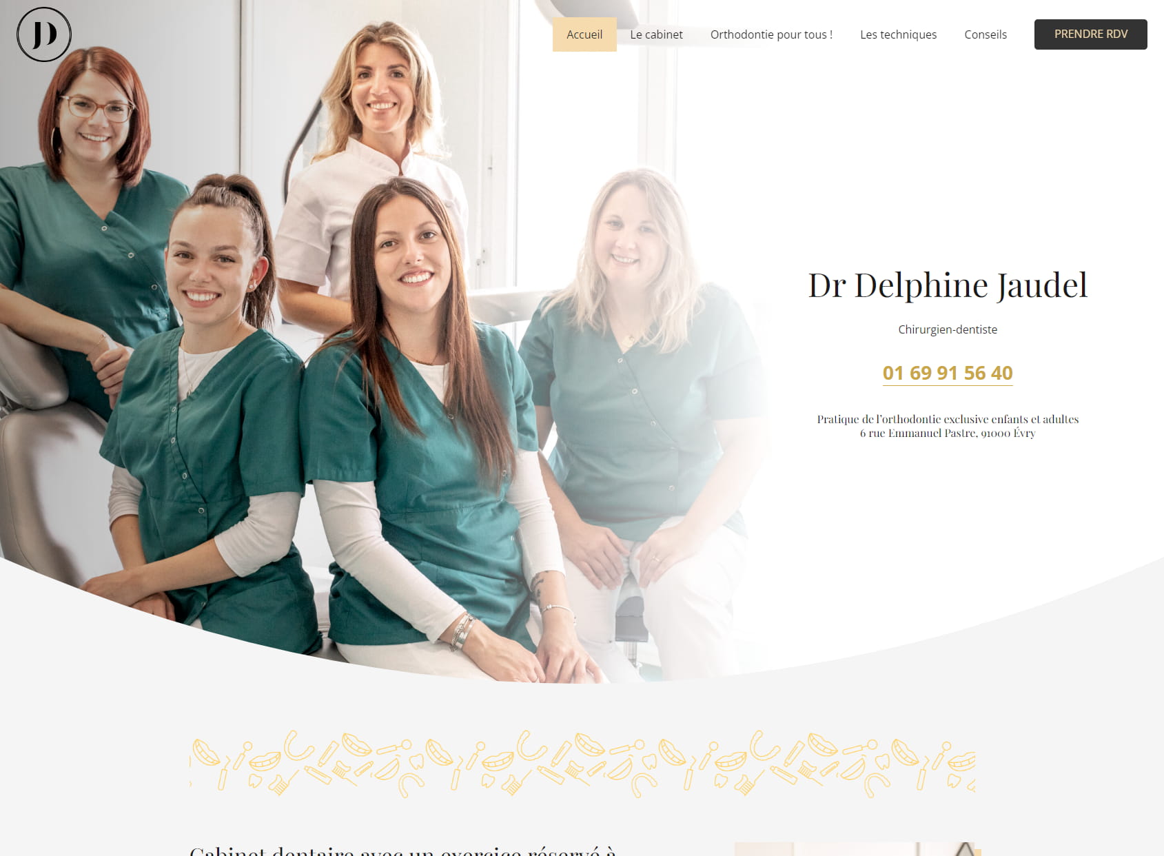 Dr Delphine Jaudel - Orthodontie à Evry - Orthodontie invisible par Aligneur