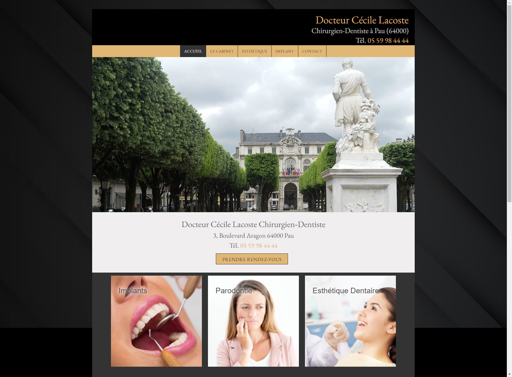Cabinet Dentaire Pau - Dr Lacoste Cécile