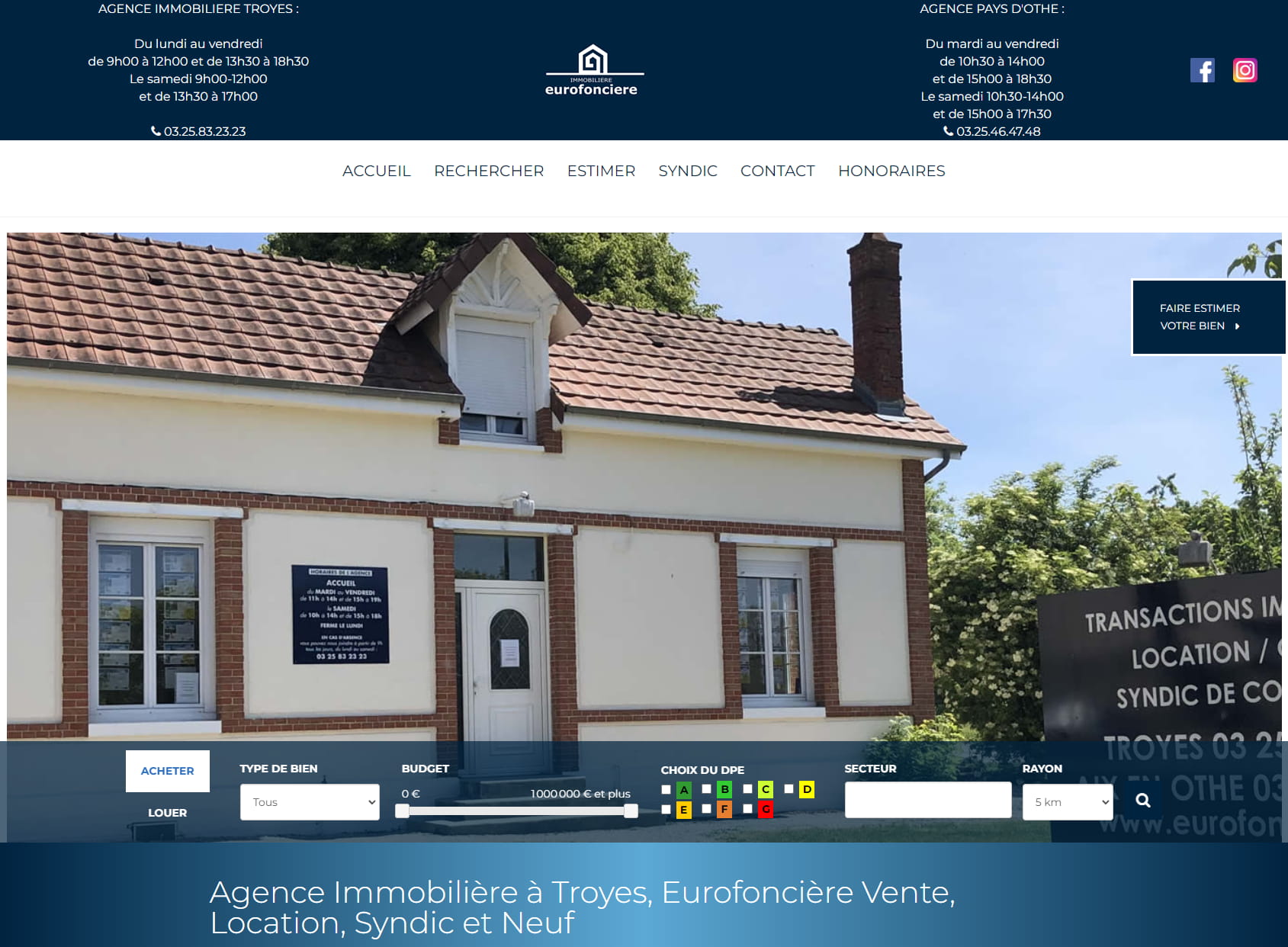 Immobilière Euro Fonciere - Agence immobilière Troyes