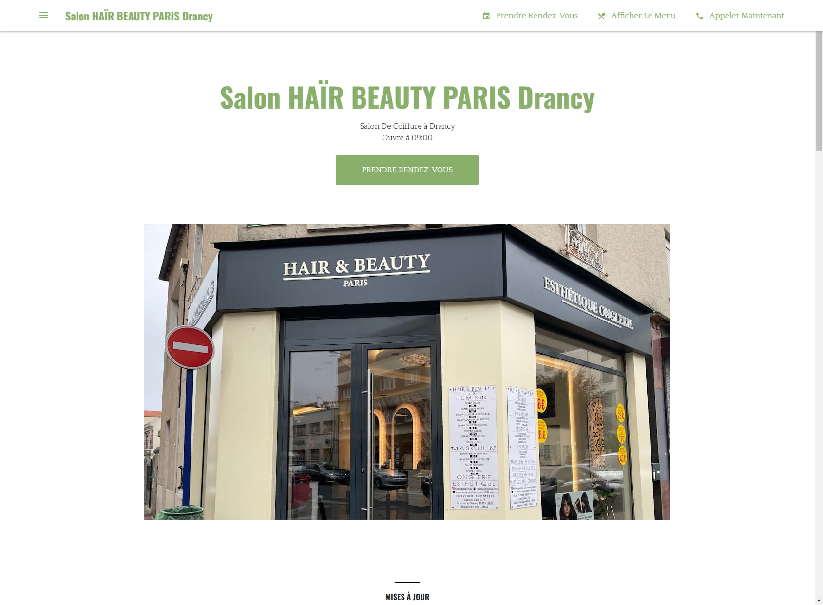 Salon HAÏR BEAUTY PARIS Drancy