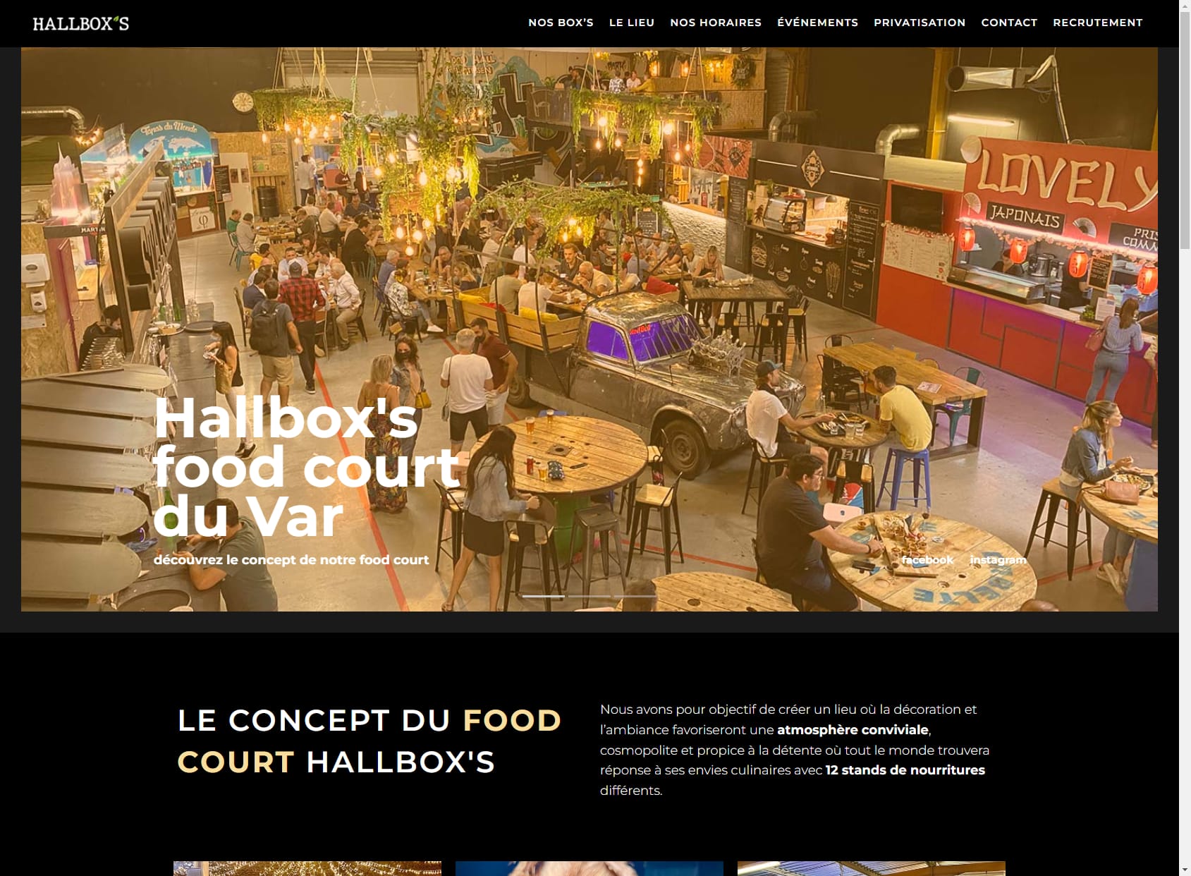 Hallbox's - Le meilleur du Food Court