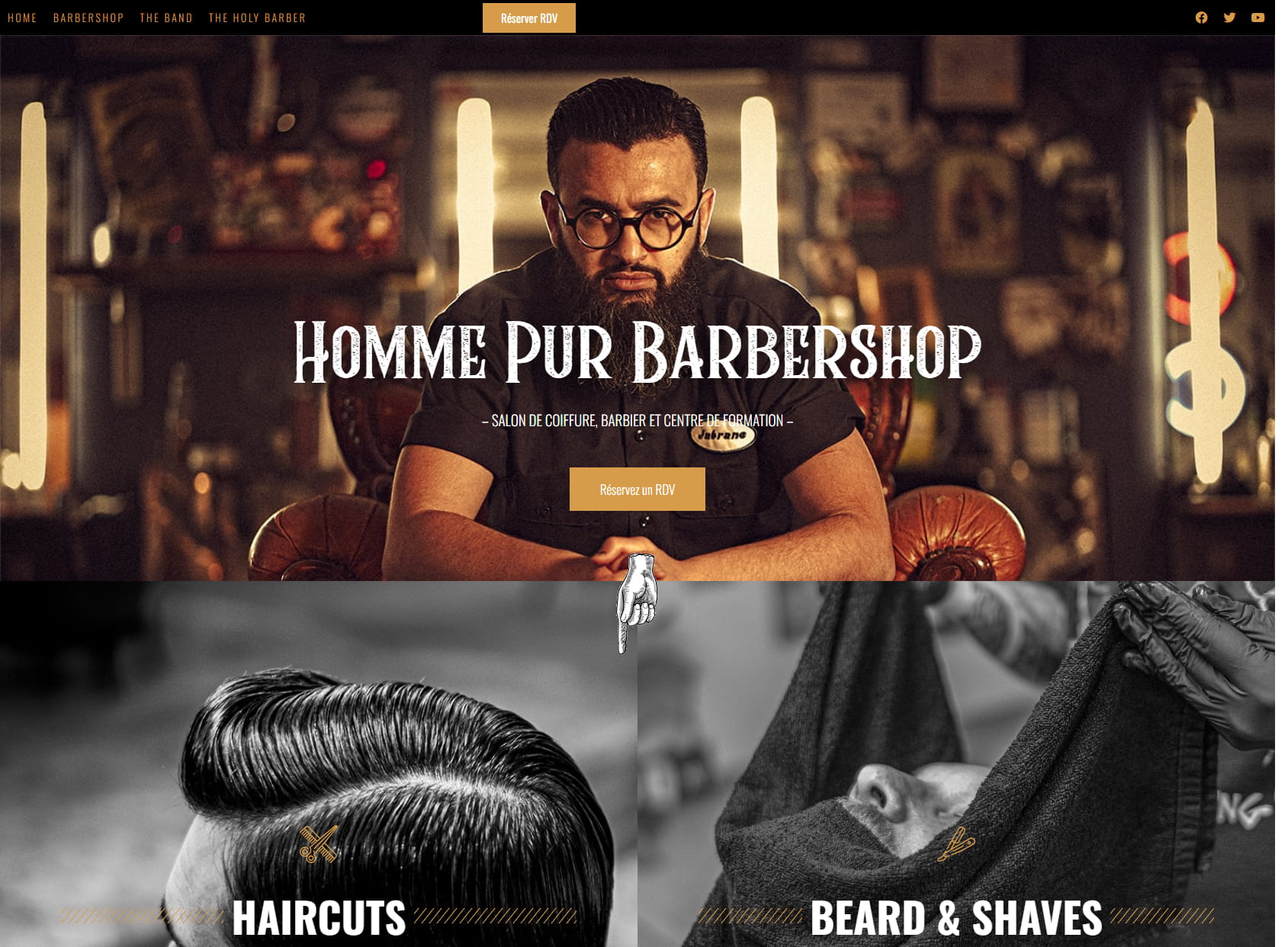 HOMME PUR Barber Shop - Coiffeur Barbier