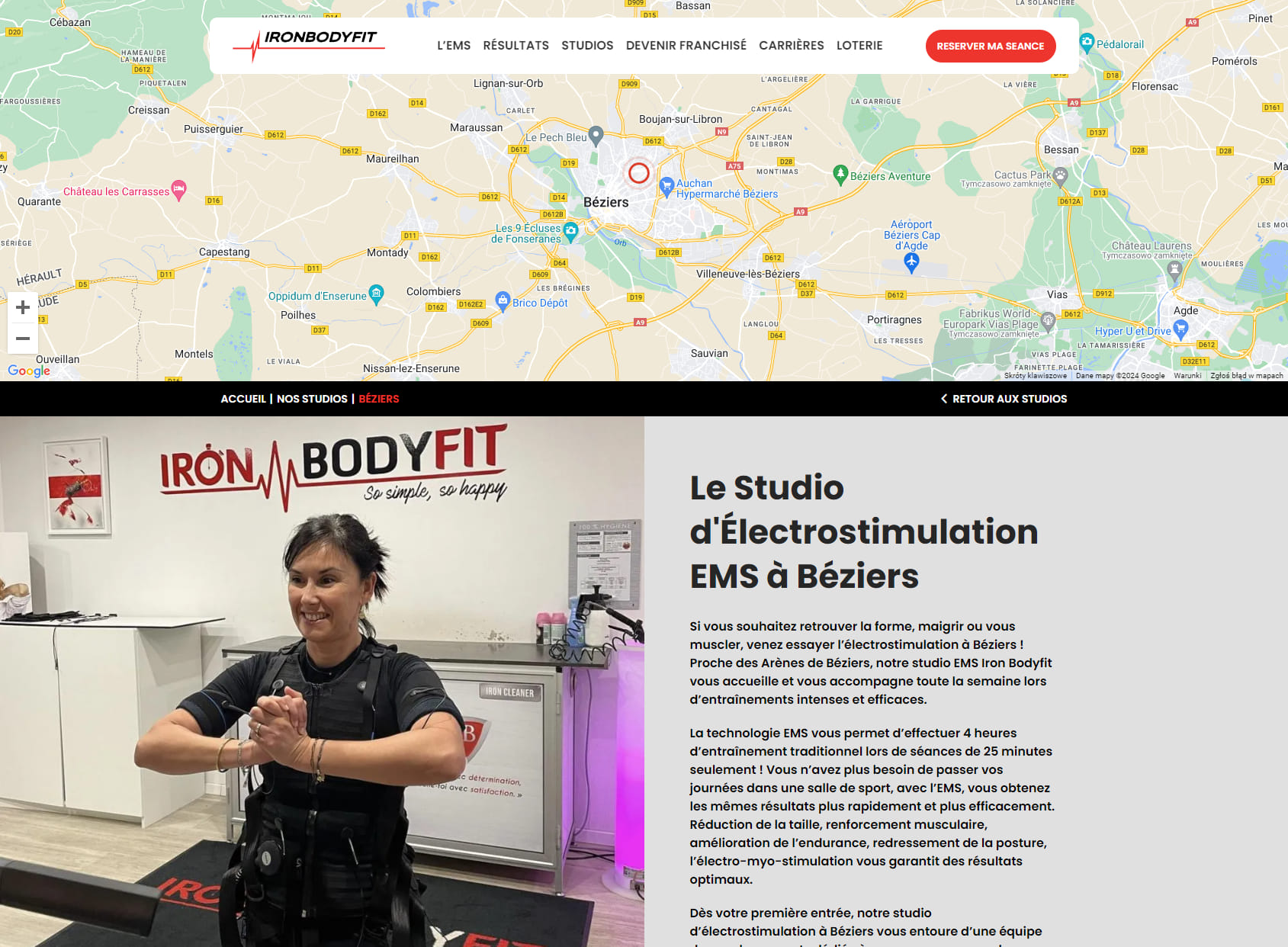 Iron Bodyfit Béziers Electrostimulation