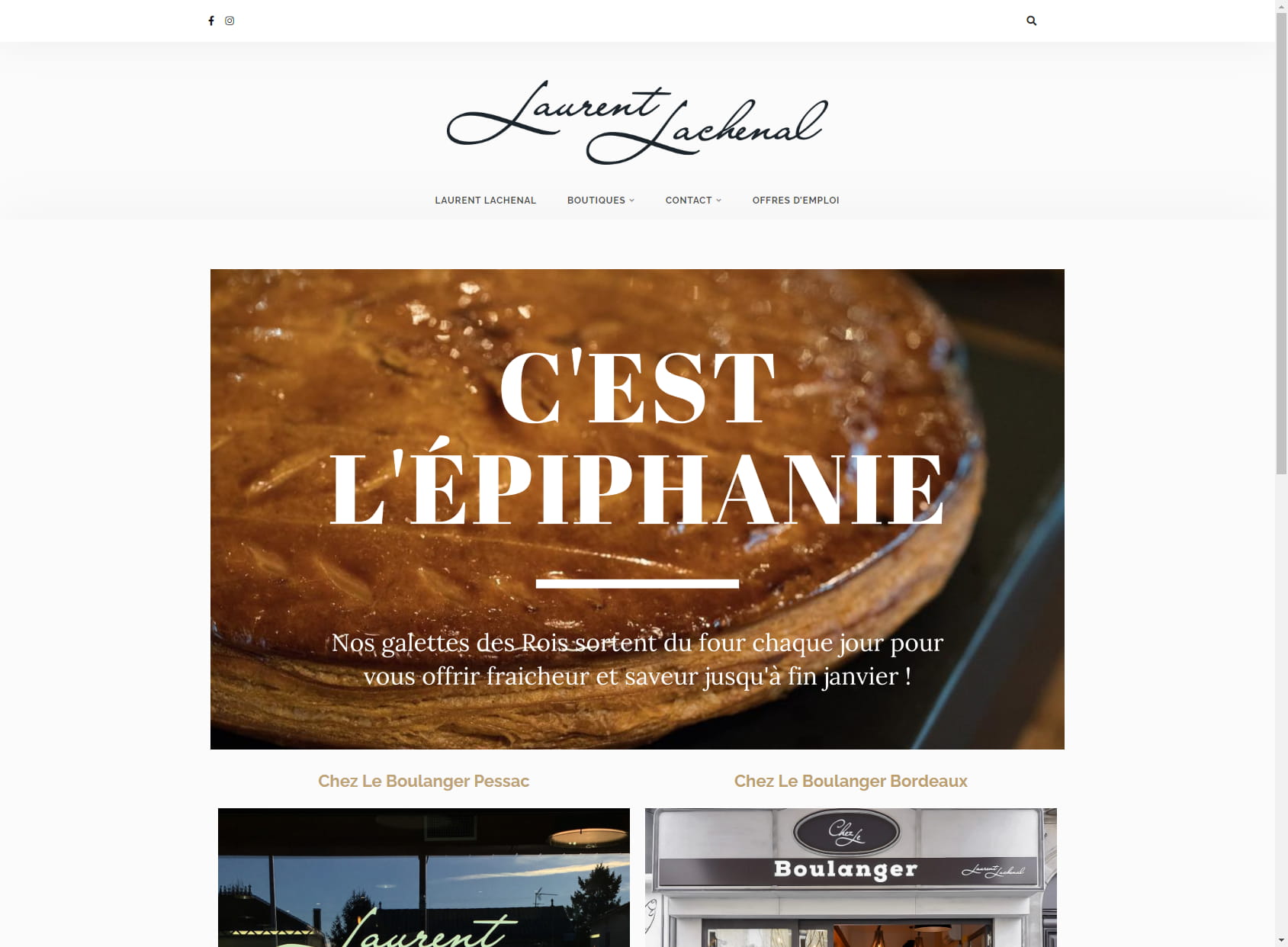 Chez Le Boulanger - Laurent Lachenal