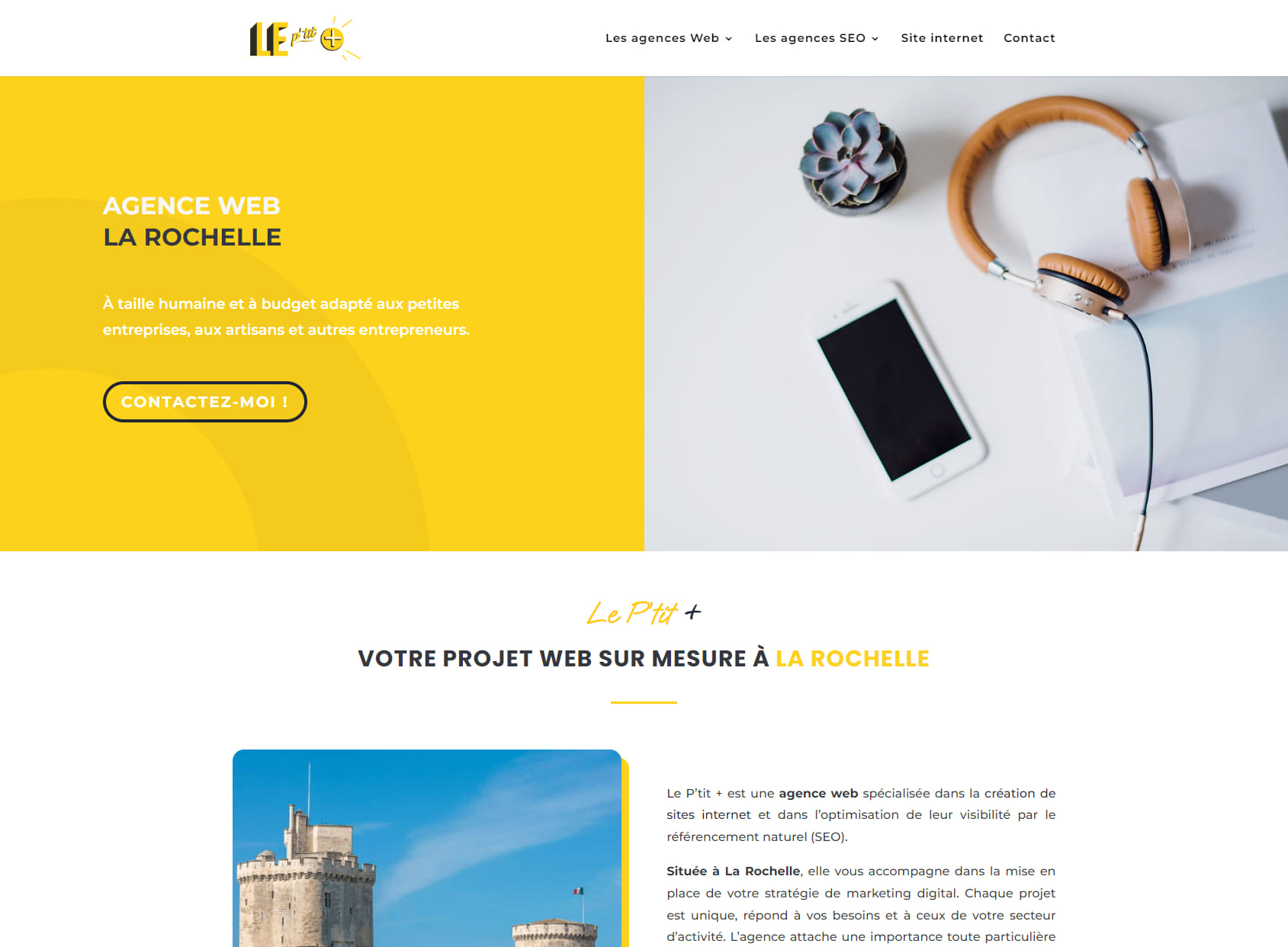 Le P'tit +   Agence Web SEO