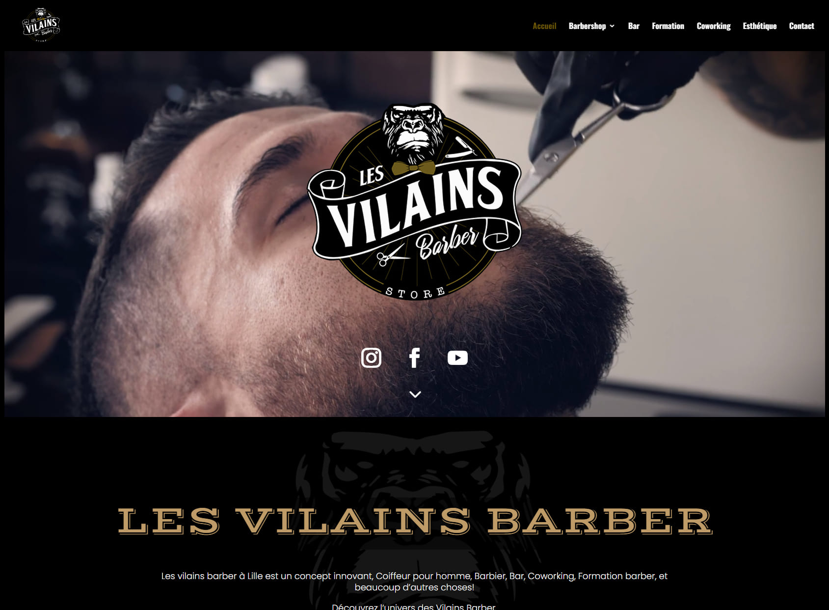 Les Vilains Barber (Shop) Mons En Baroeul