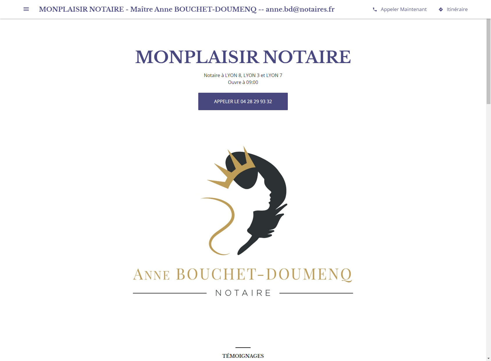MONPLAISIR NOTAIRE - Maître Anne BOUCHET-DOUMENQ