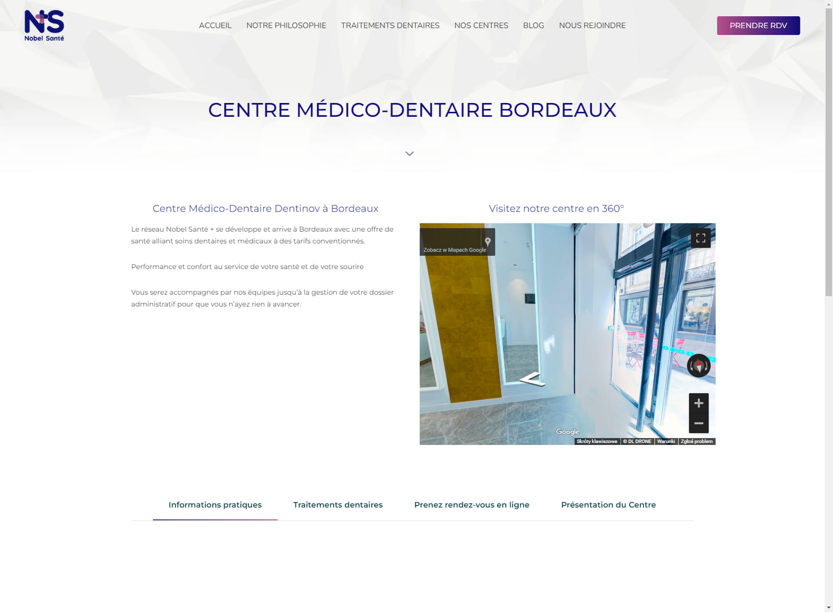 Centre Dentaire - Orthodontiste Bordeaux - Nobel Santé +