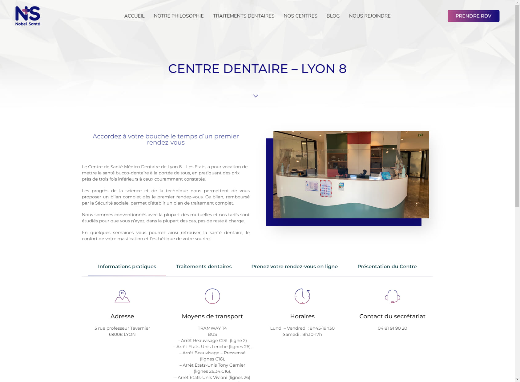Centre Dentaire - Orthodontie à Lyon 08, Les Etats-Unis - Nobel Santé +