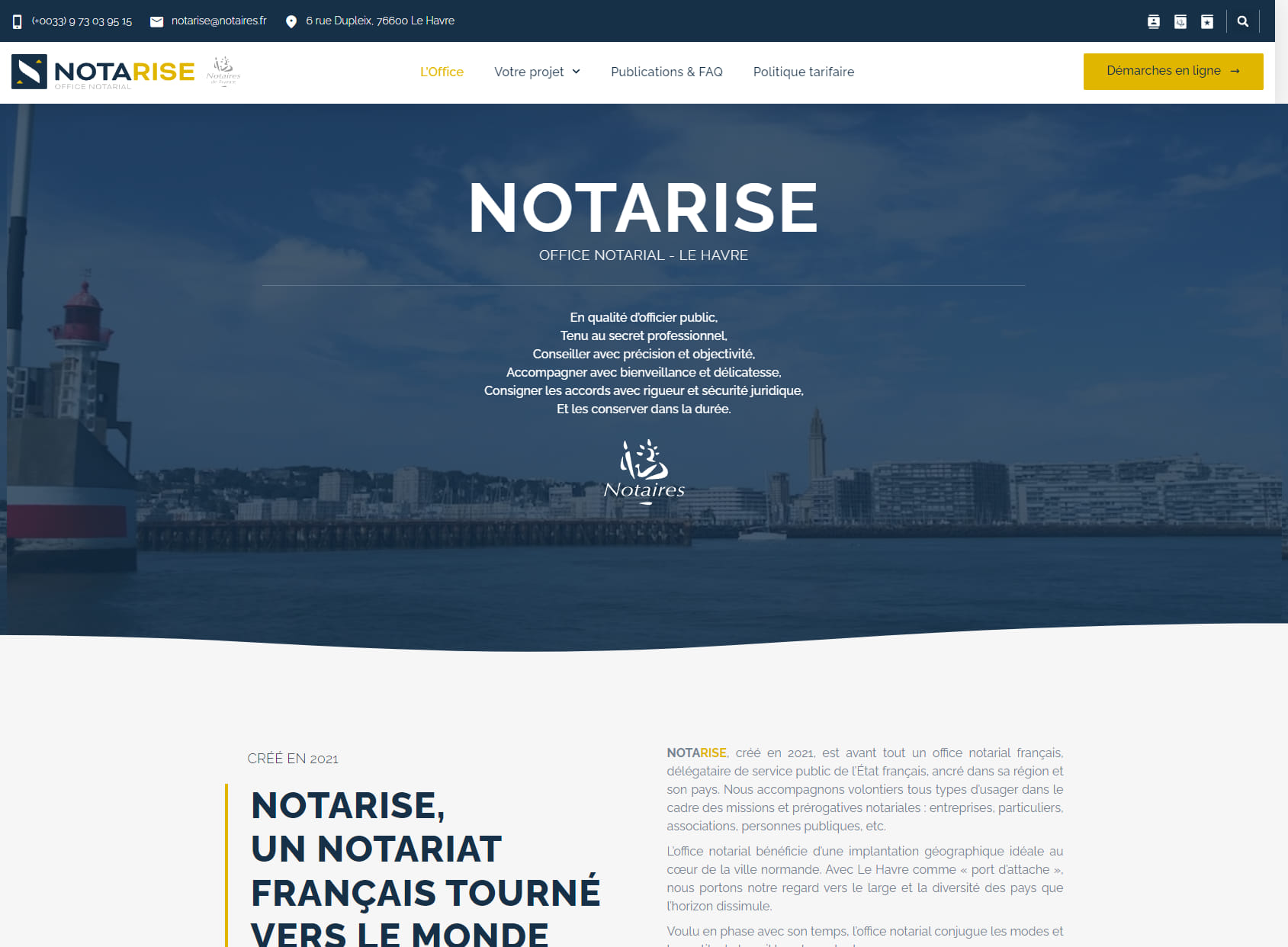 NotaRise Office Notarial - Me. Vincent Rairoux - Notary - Notar - Notario
