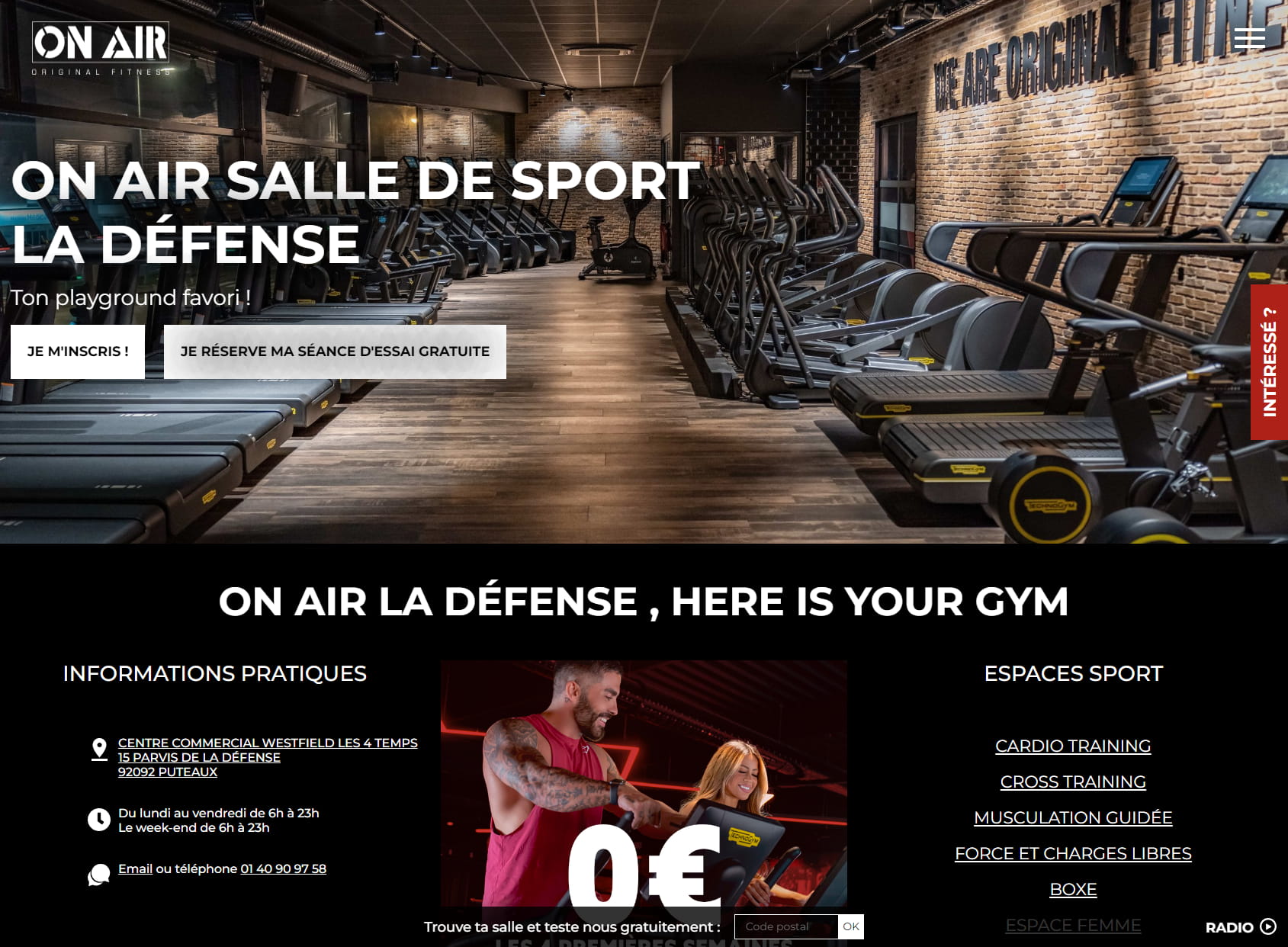 ON AIR Fitness - La Défense