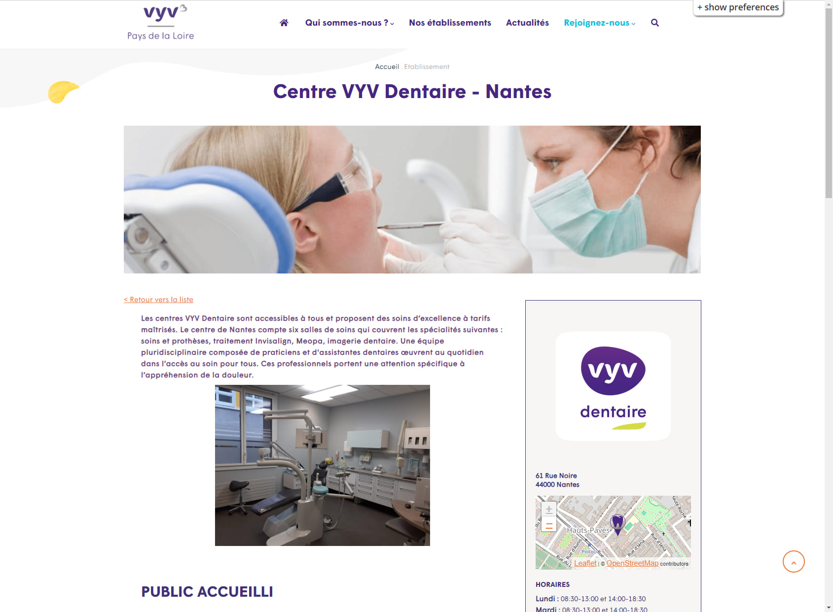VYV Dentaire - Nantes