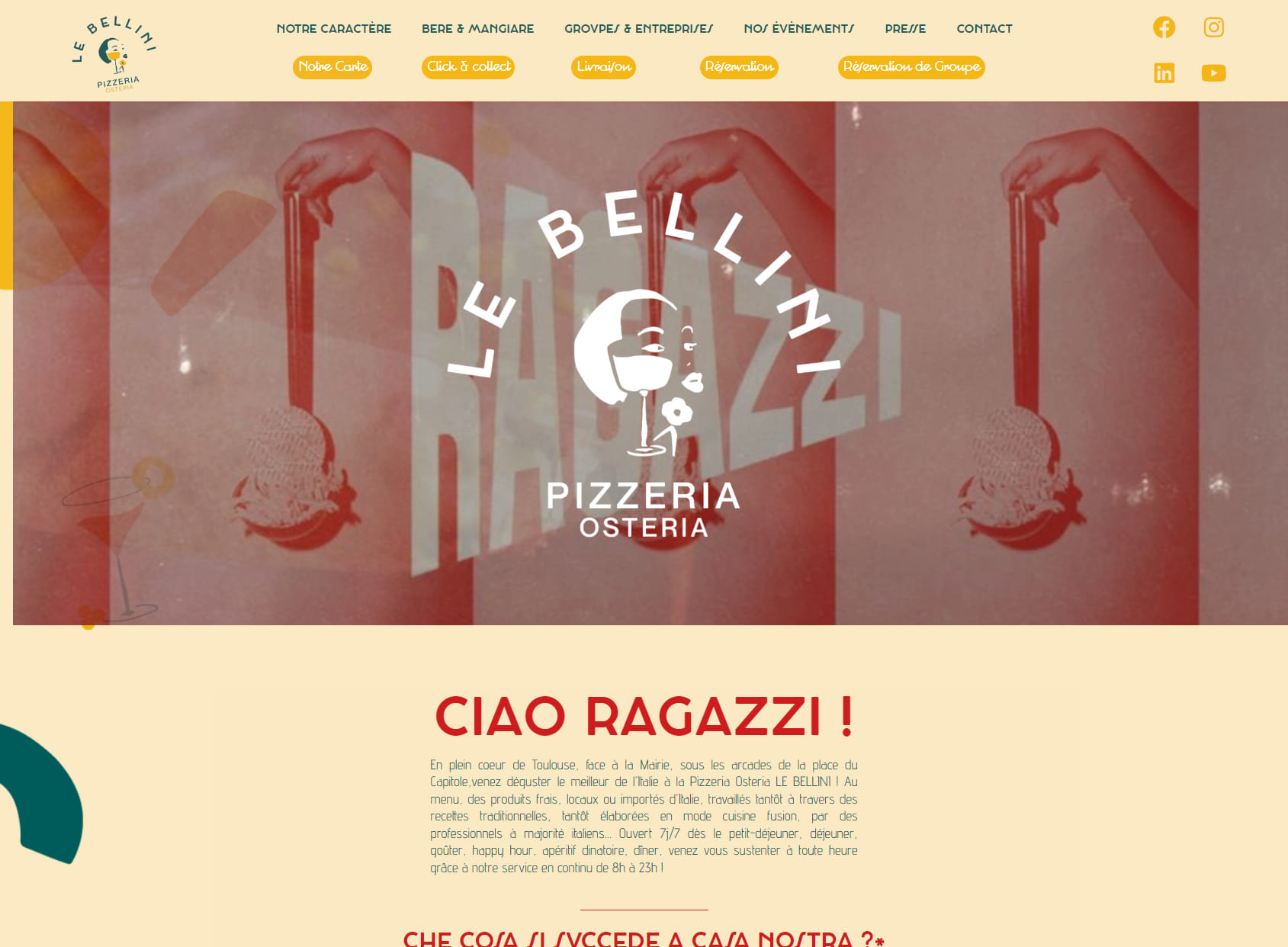 Bar Pizzeria Osteria Le Bellini