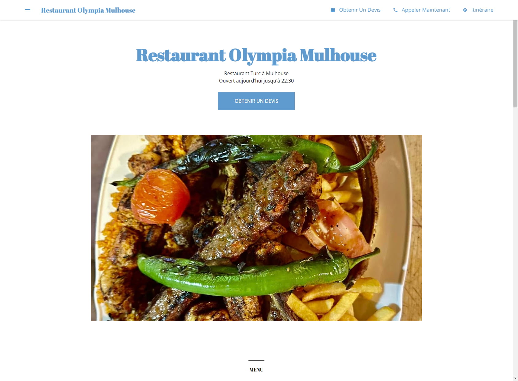 Restaurant Olympia Mulhouse