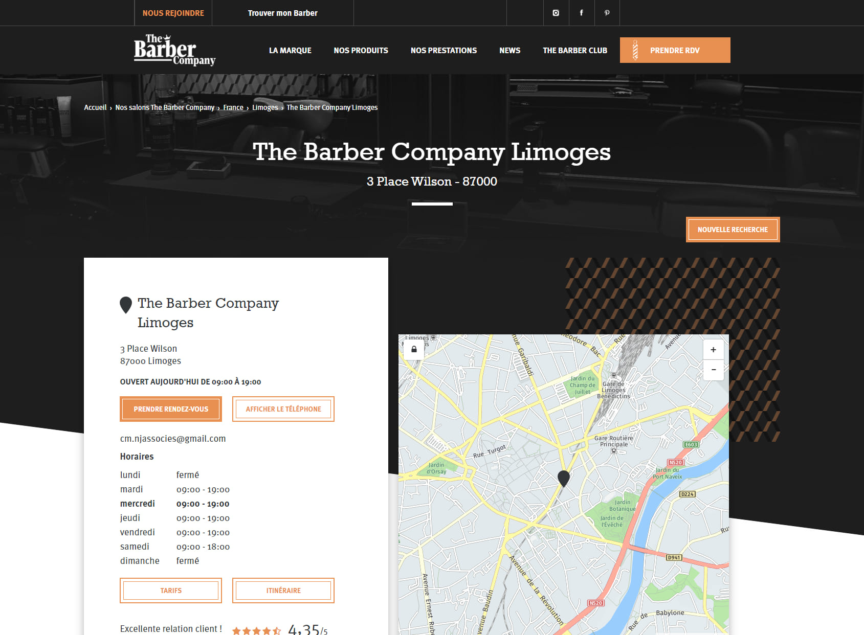 The Barber Company - Coiffeur Barbier Limoges
