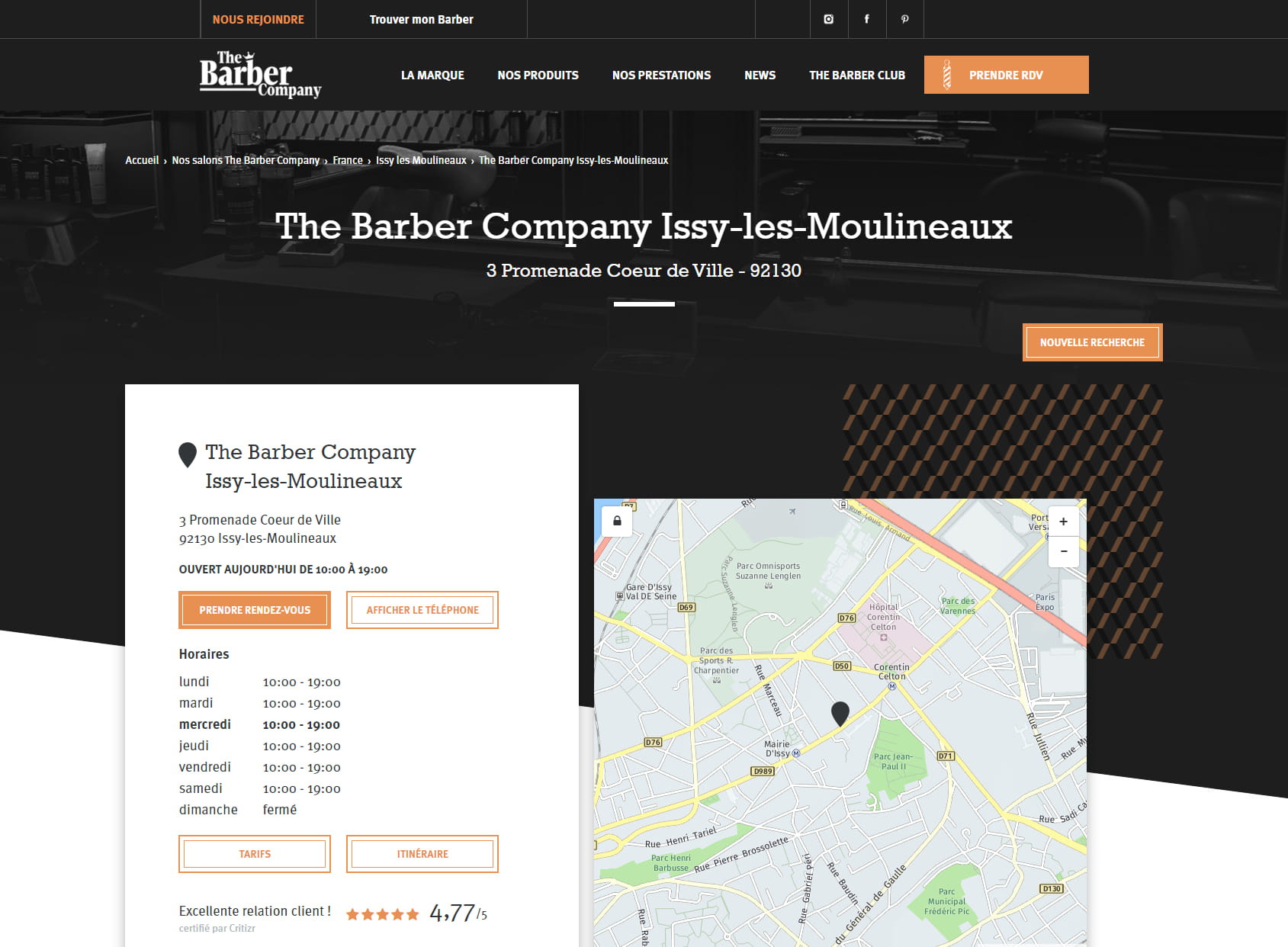 The Barber Company - Coiffeur Barbier Issy-les-Moulineaux