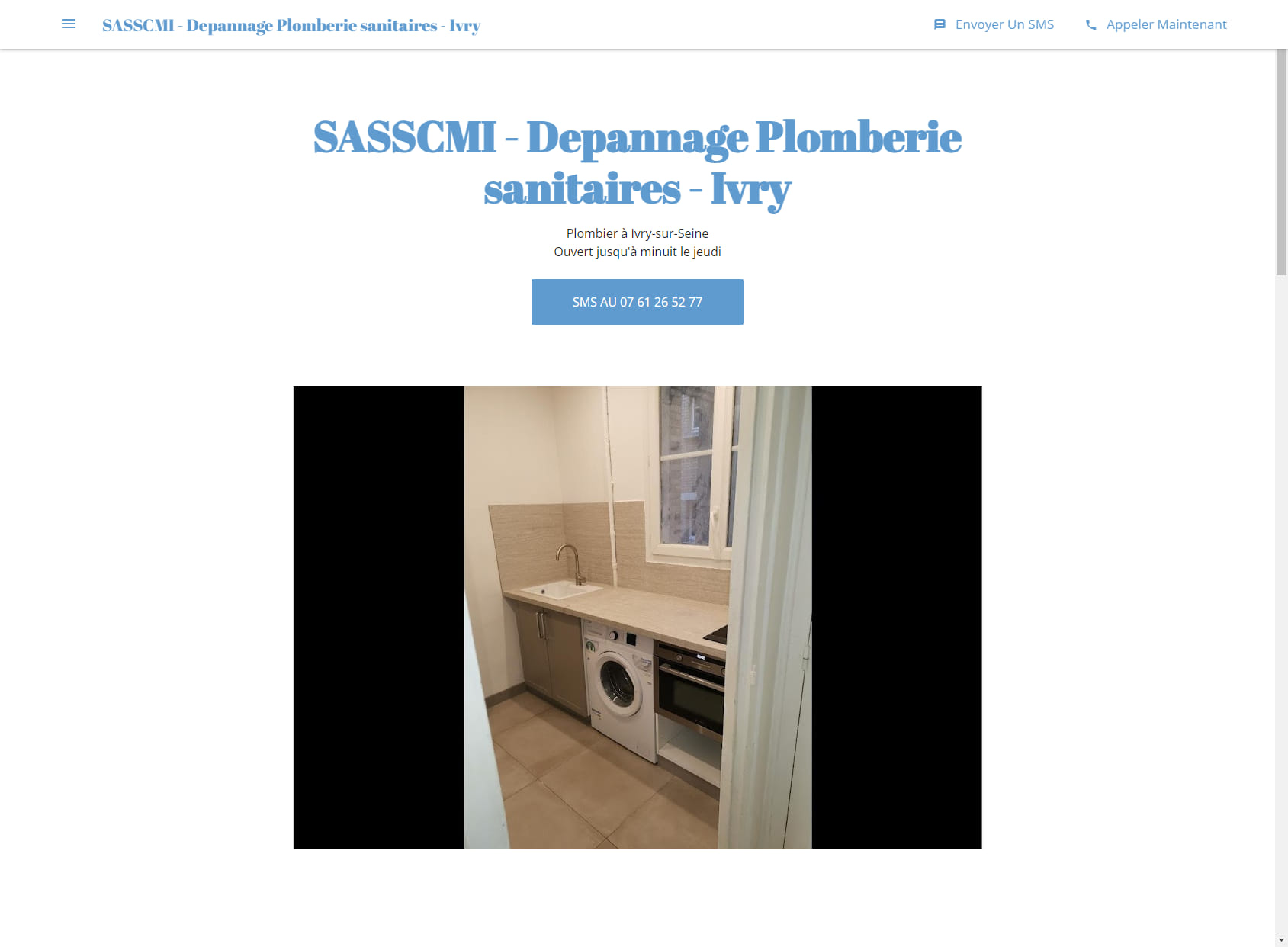 SASSCMI - Plomberie sanitaires