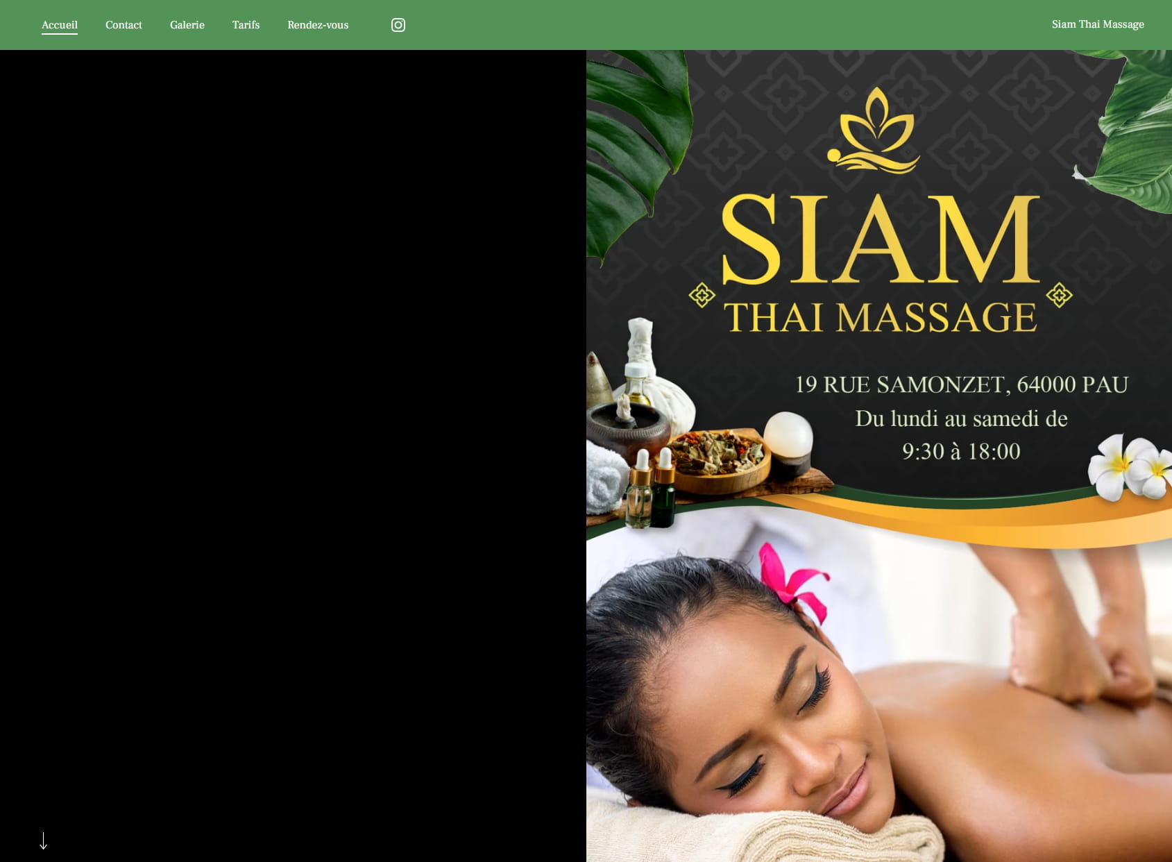 Siam Thai massage Pau