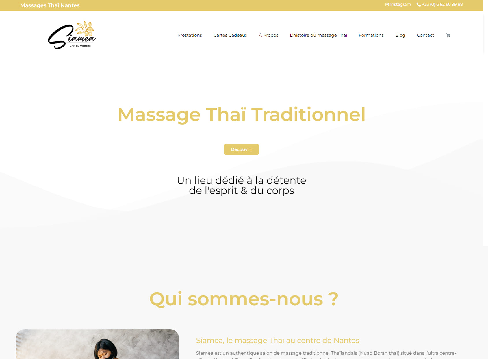 Siamea - Massage Thaï