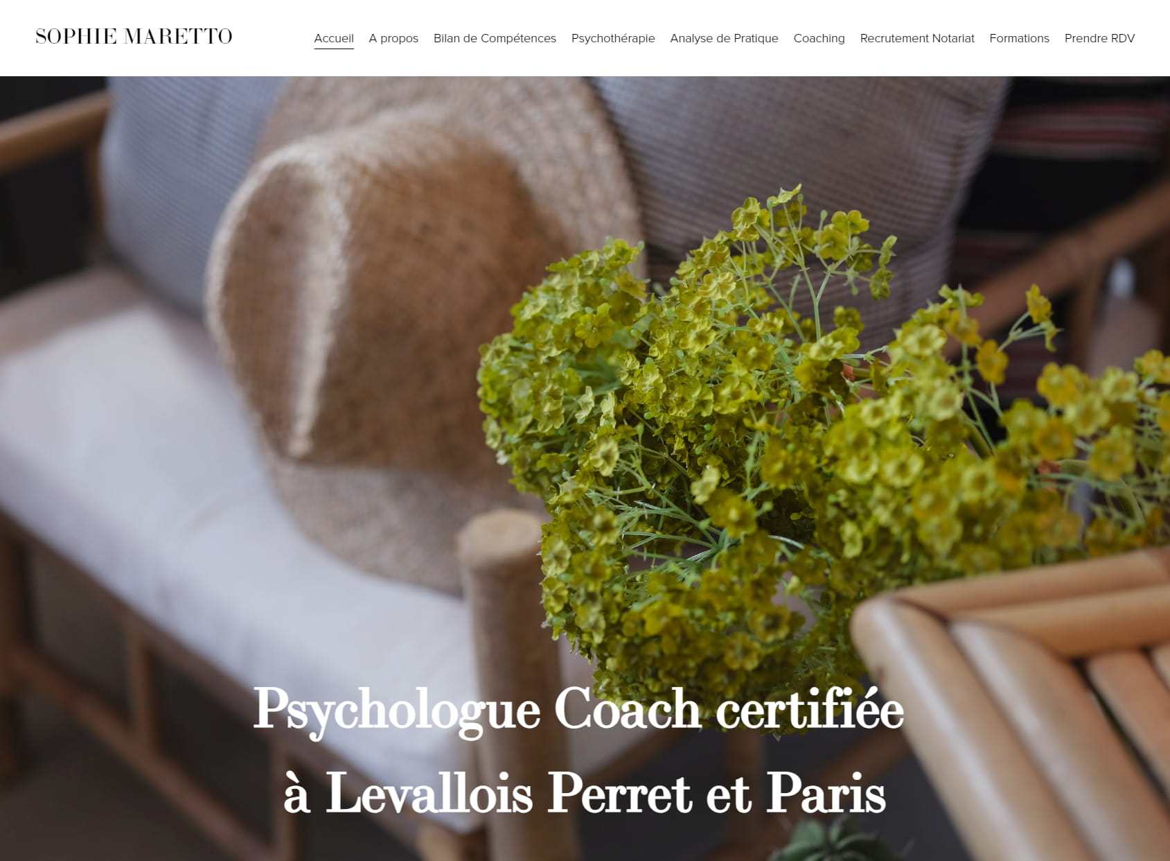 Psychologue Clinicienne - Coach certifiée - Sophie Maretto- Levallois Perret, psychothérapie, Bilan de compétences