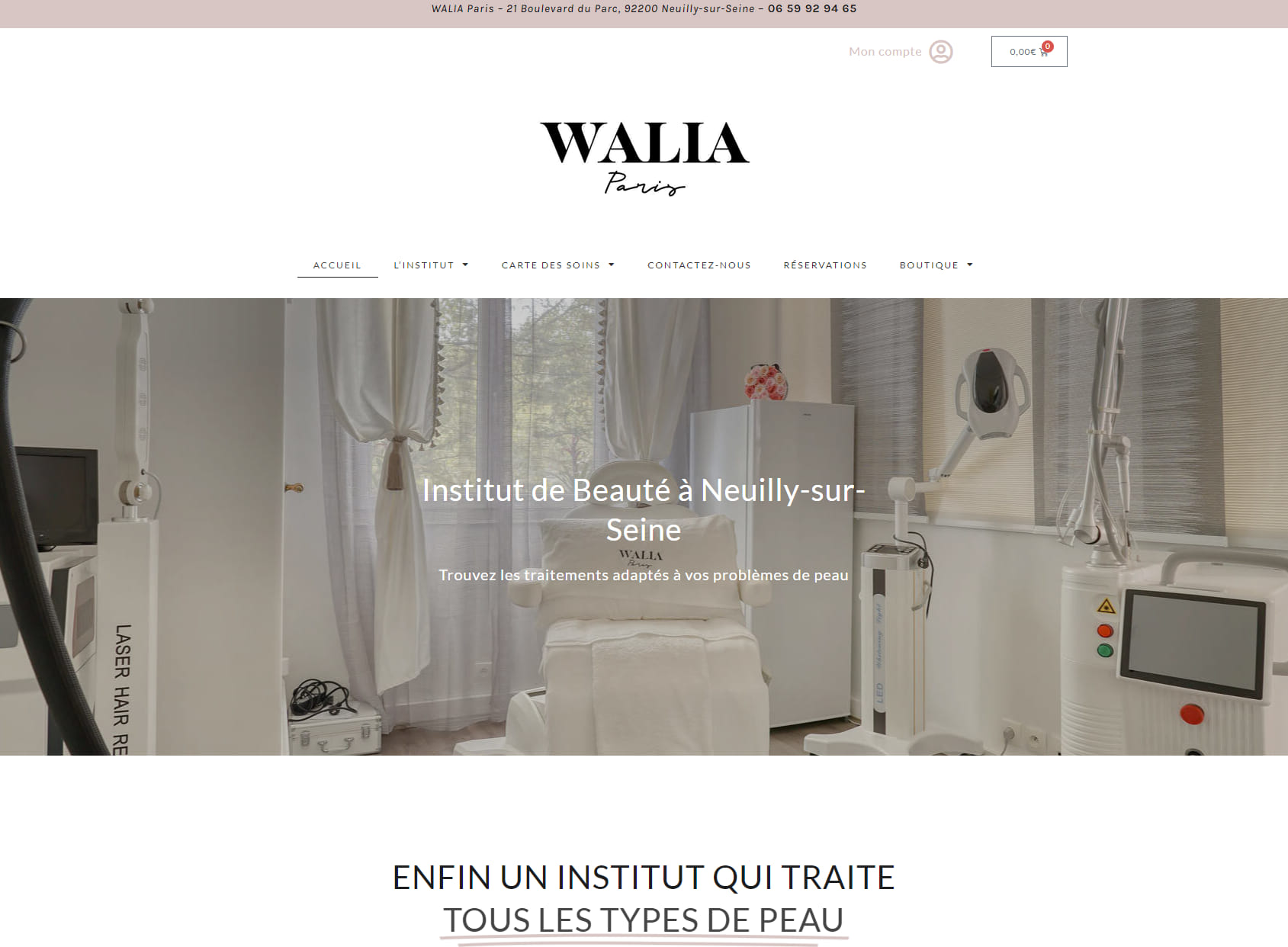 Walia Paris - Institut de beauté Neuilly sur Seine