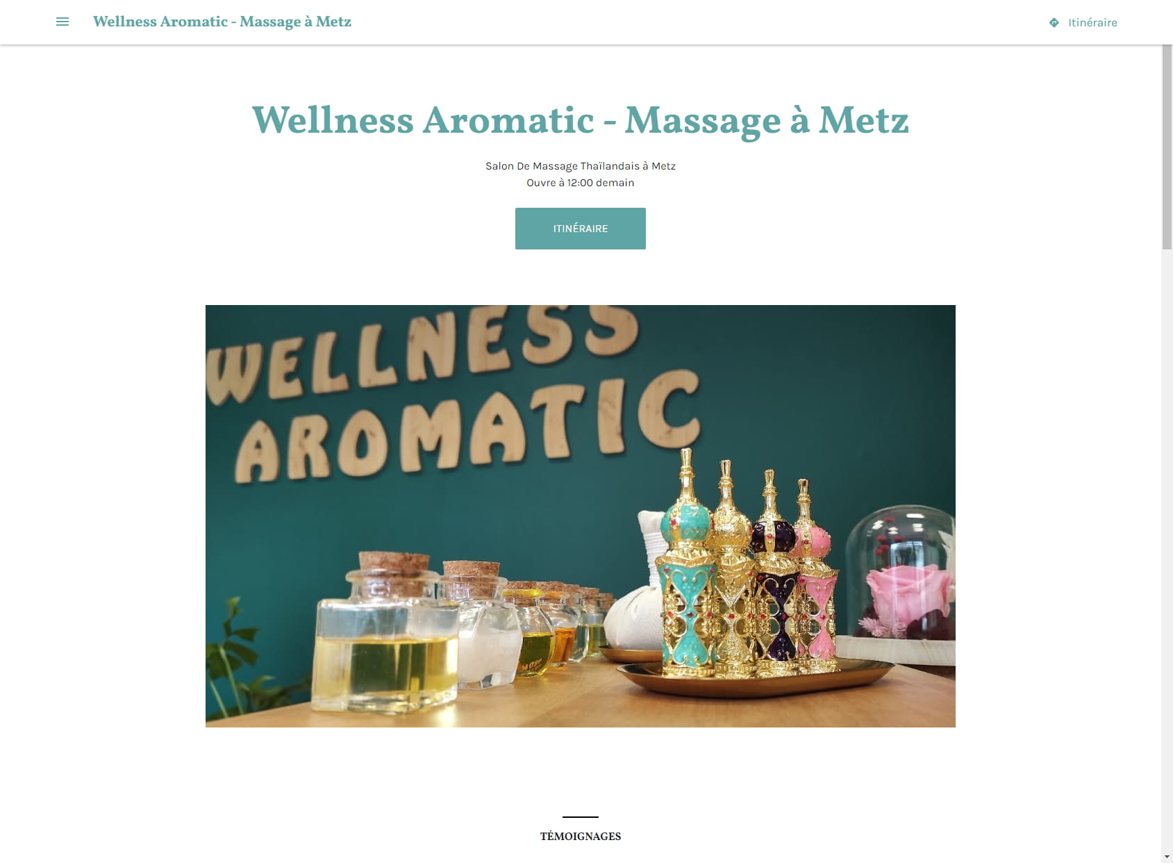 Wellness Aromatic - Massage à Metz
