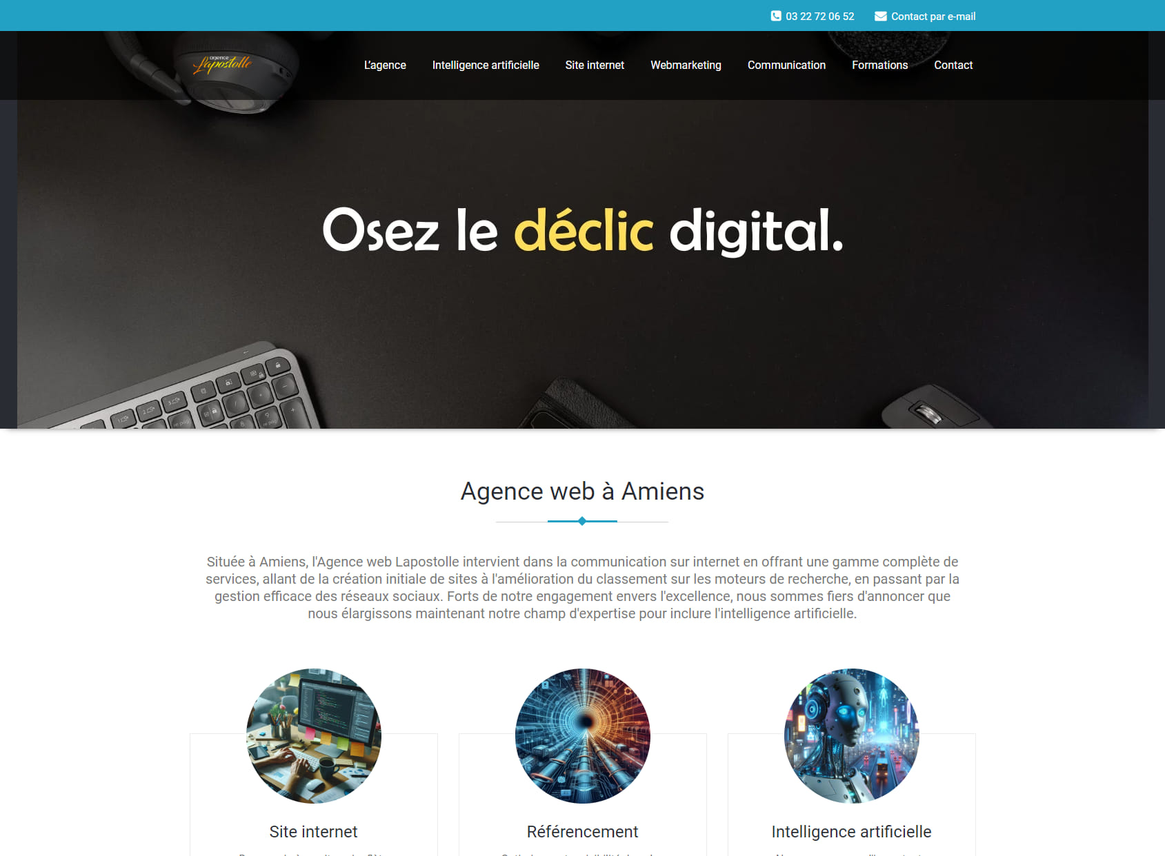 Agence web Lapostolle | Amiens