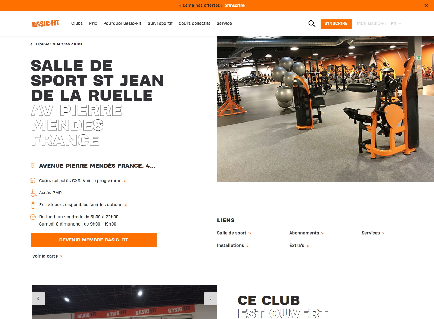 Basic-Fit Sport Hall St Jean de la Ruelle