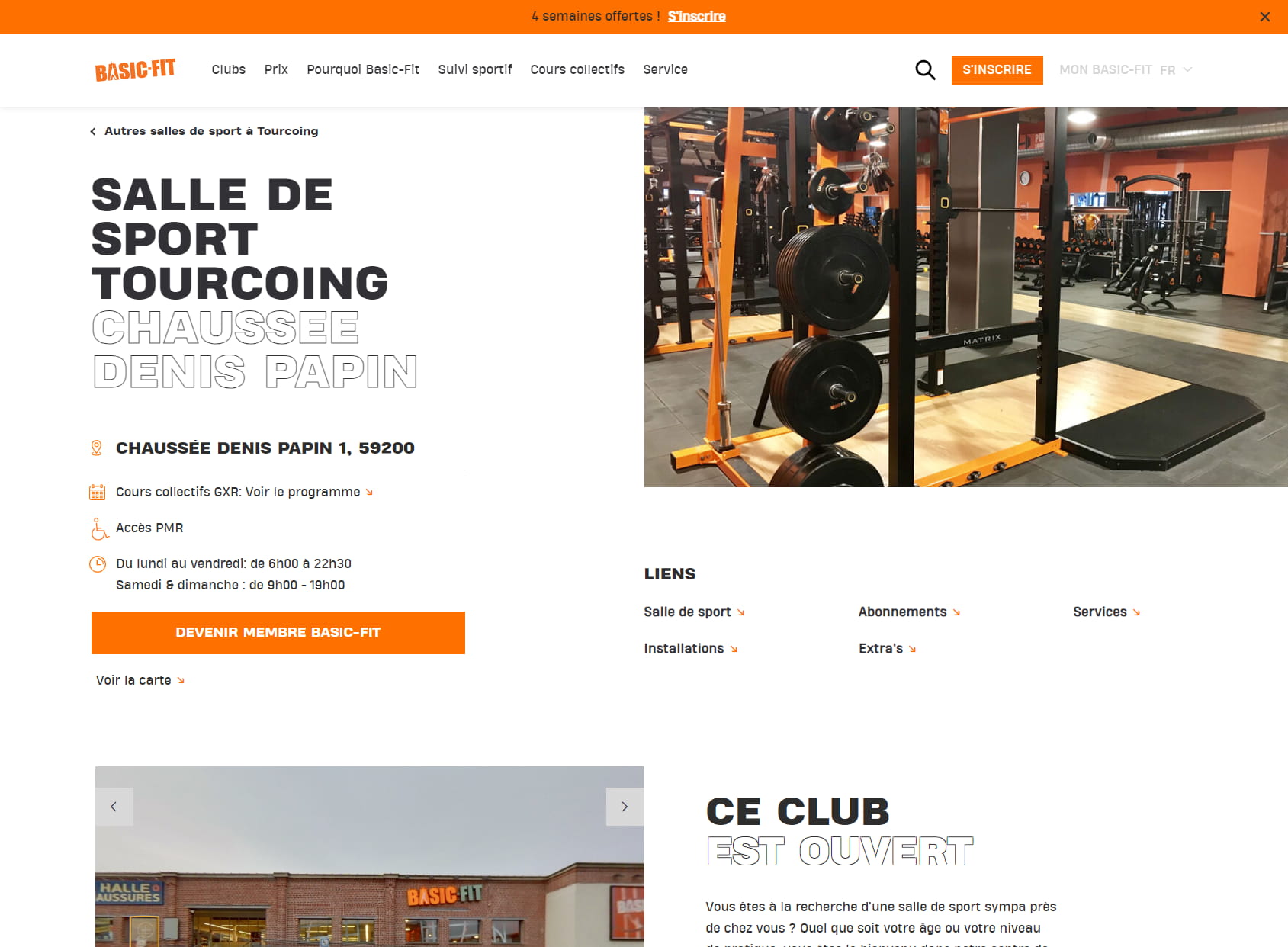 Basic-Fit Tourcoing Chaussee Denis Papin